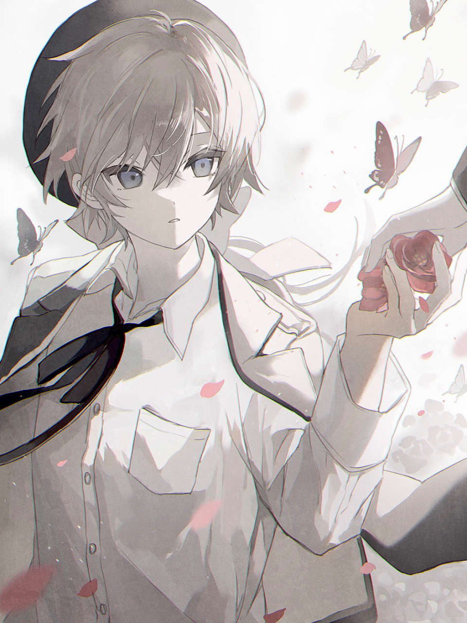 动漫插画分享·|月影星踪·银河子民  sr: 画师0815namiki_itsuki