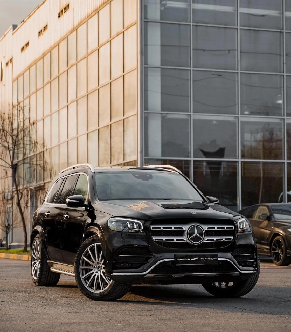 mercedes-benz gls 450 [得意][得意] 越野车还得来这样的,霸气高大