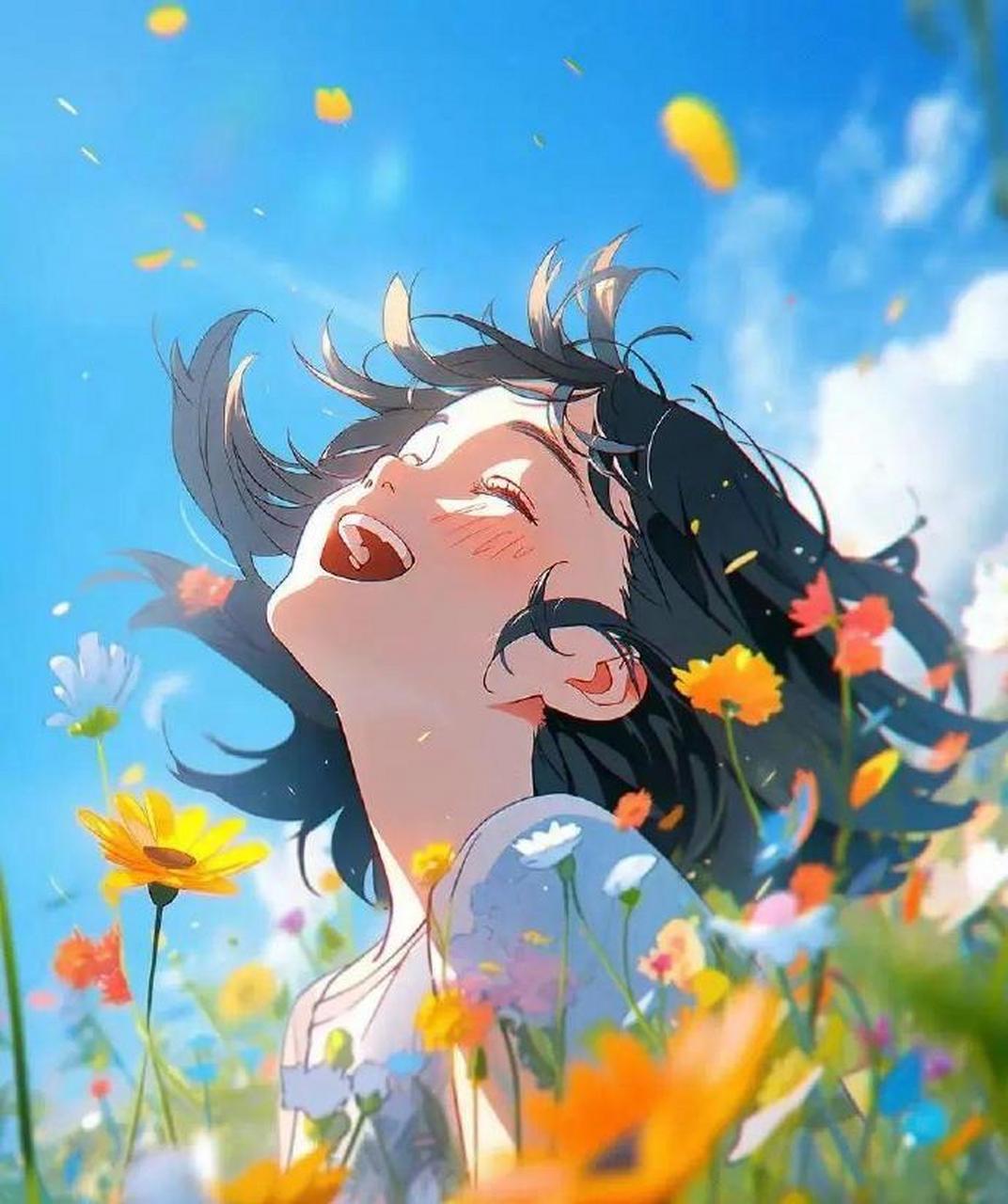 笑容治愈系女生头像