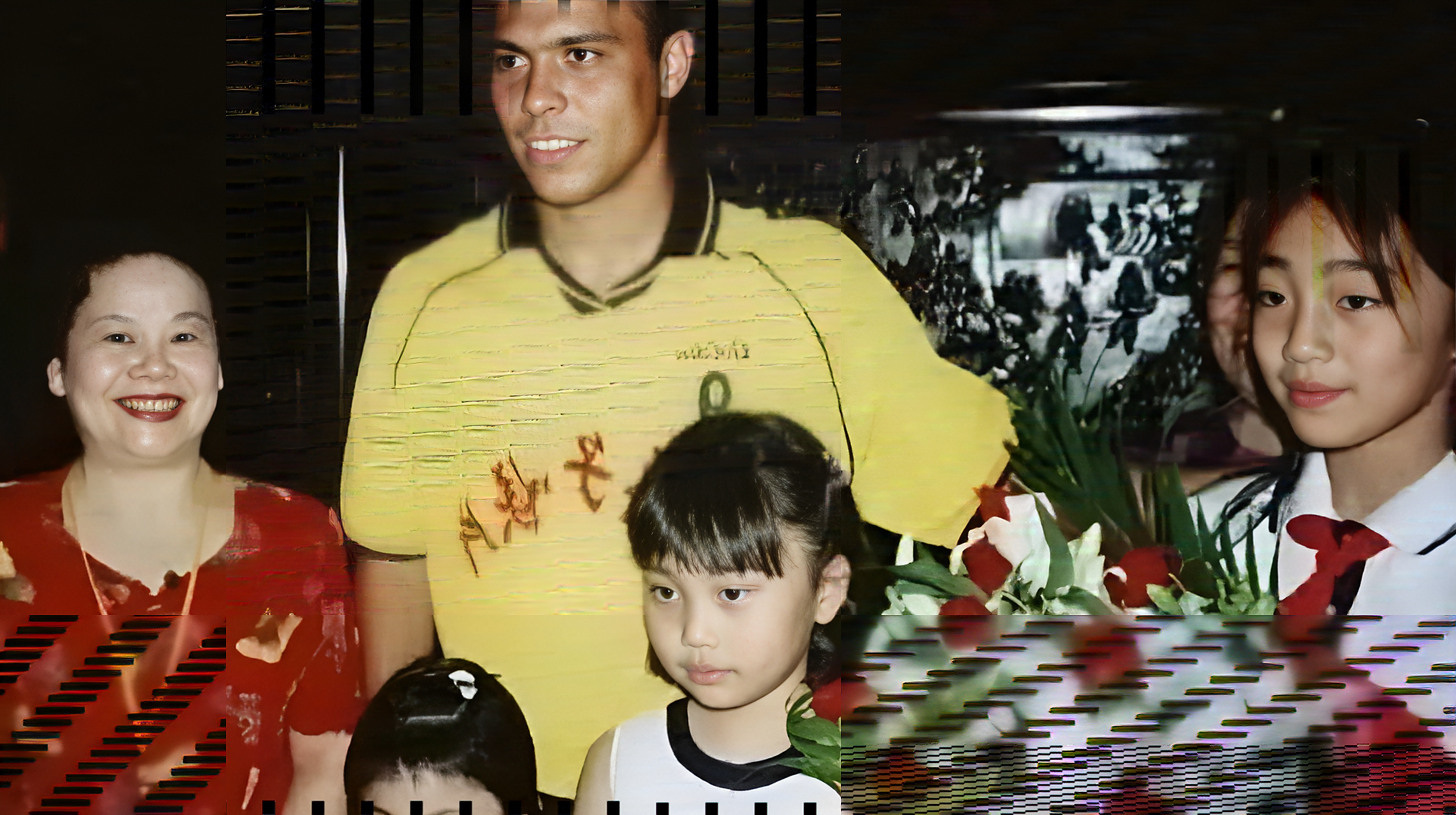 2003年,罗纳尔多去中国参加活动时,金嗓子的老板姜佩珍对他说:"陪我吃