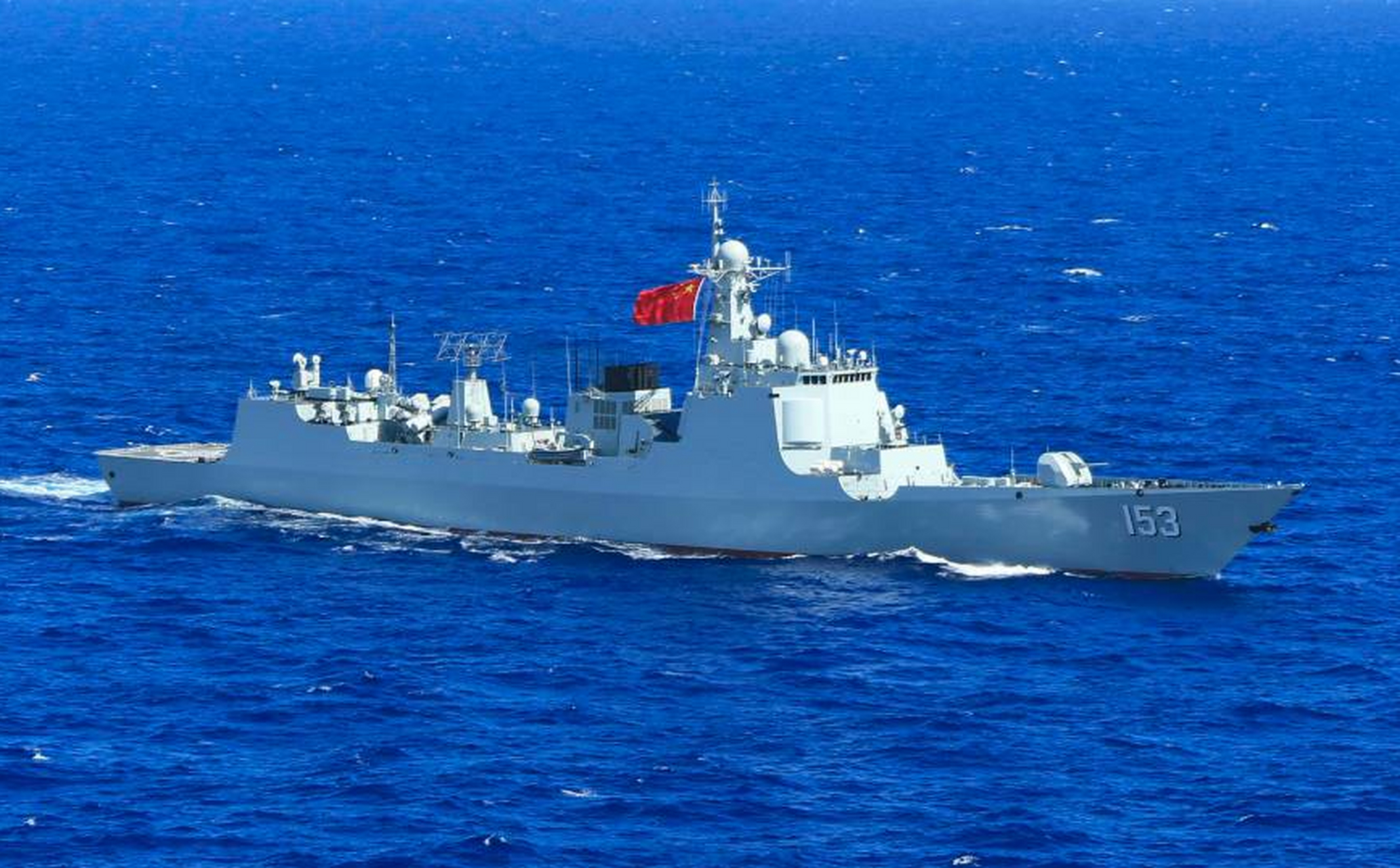 中国海军新型战舰将集体亮相 4月23日是中国海军成立74周年纪念日