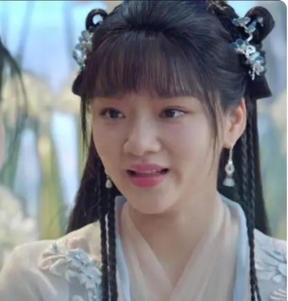 玉骨遥小八卦# 任敏的造型师真是不长心呀!