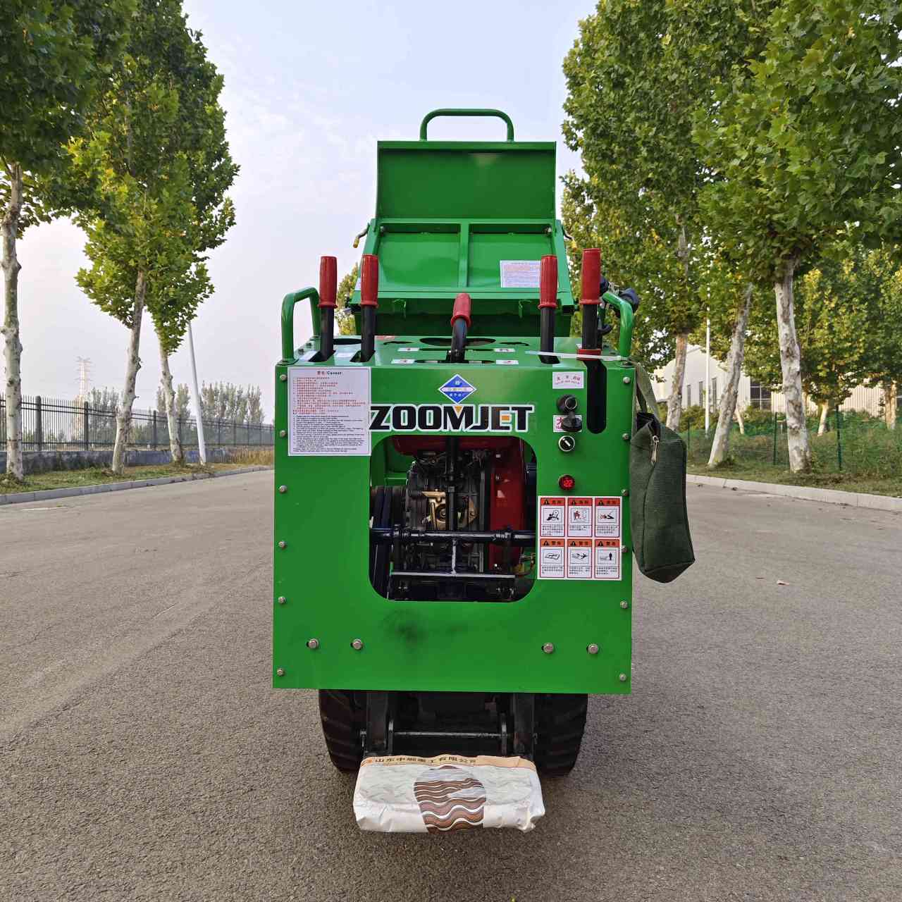 1吨履带运输车 爬爬车 橡胶爬山虎 拉木材农机 雪山草地运输车 #履带