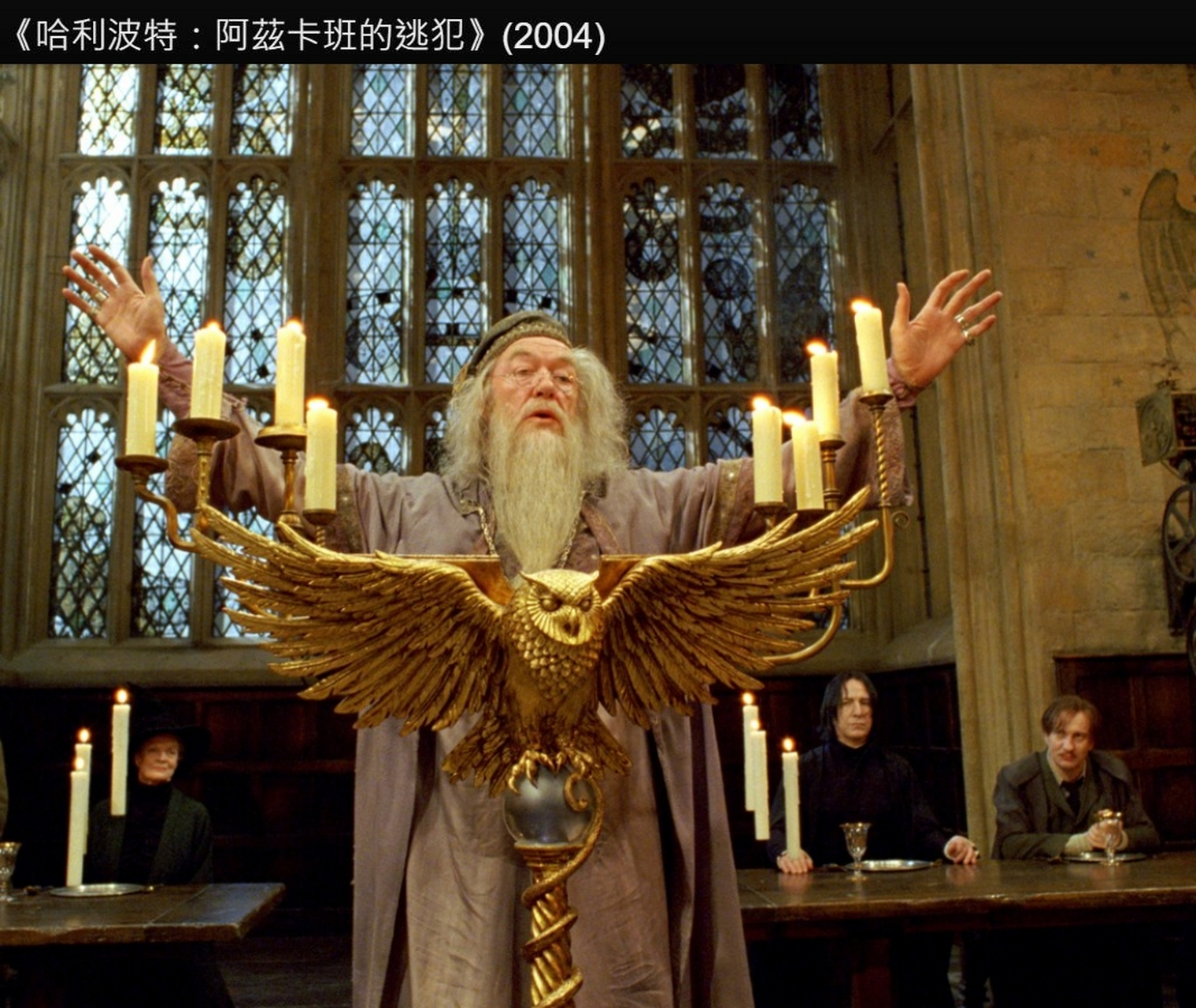 《哈利波特》系列电影饰演校长邓布利多的男演员迈克尔·冈本(michael