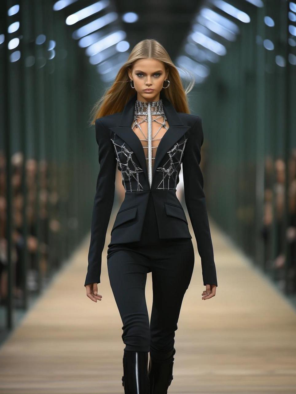 秀场  #视觉冲击  #高级感  #ysl  #西装杀