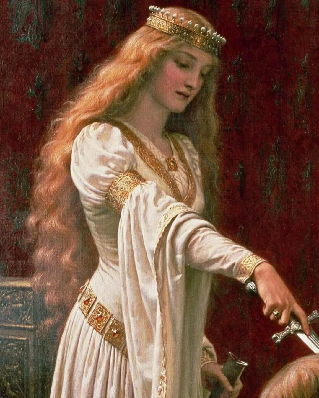 每天认识一幅世界名画——《荣誉》