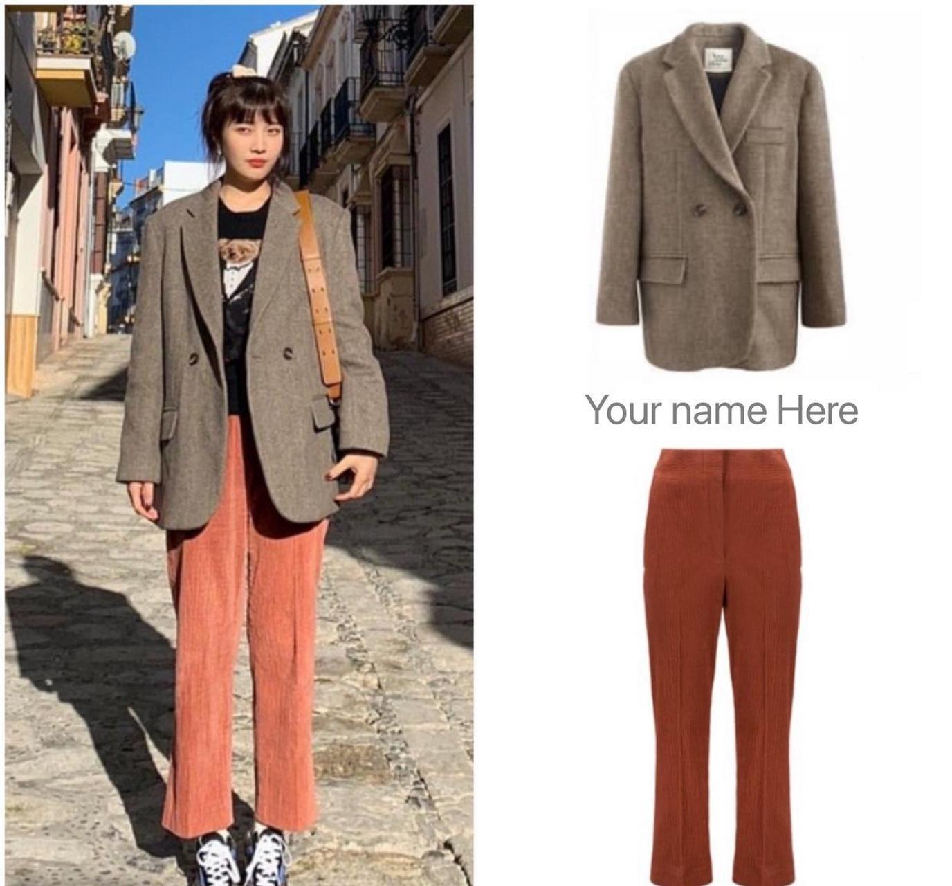 回顾了下joy朴秀荣的衣橱,挑选出下面10套小西装的不同搭法