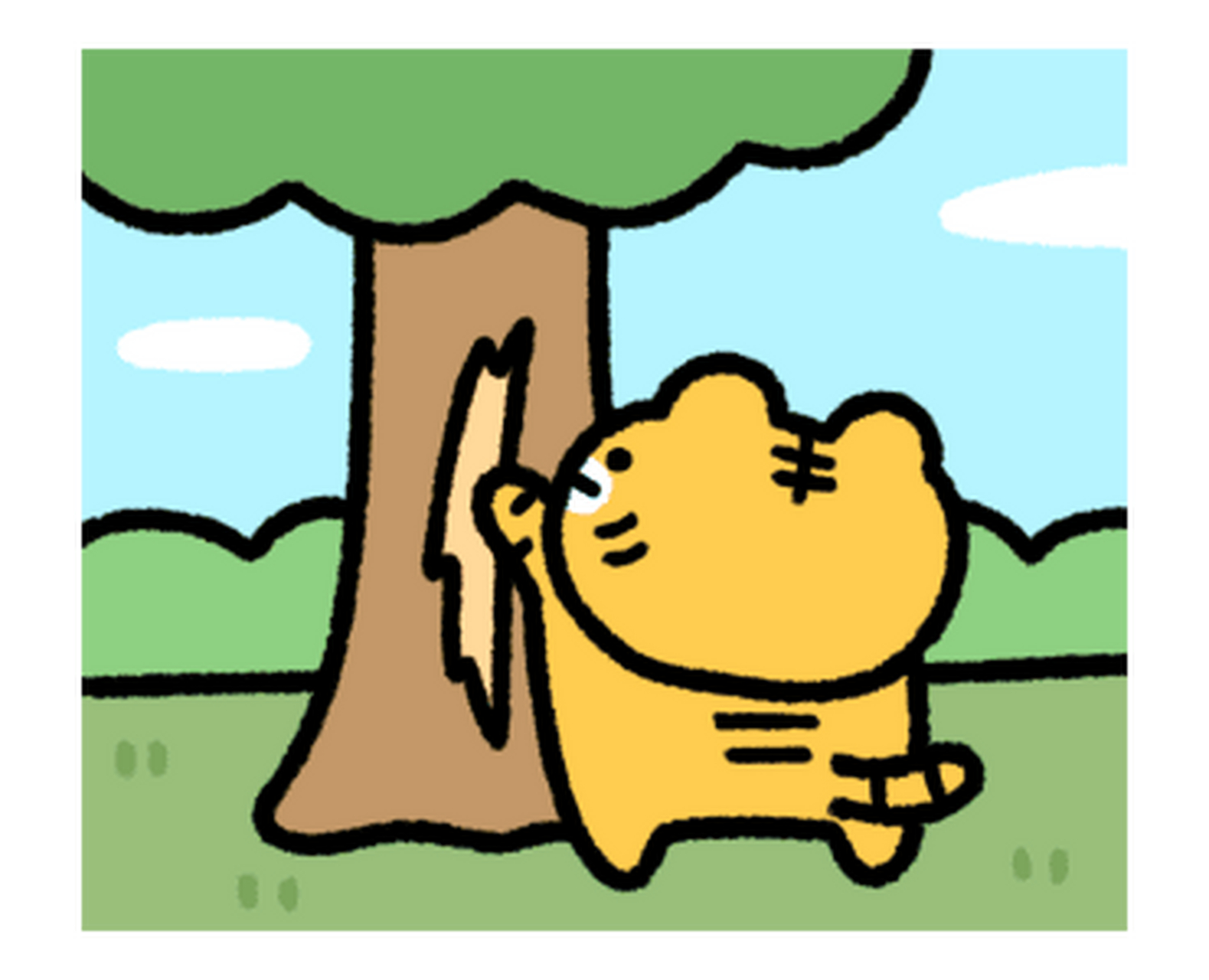 可爱小老虎表情包