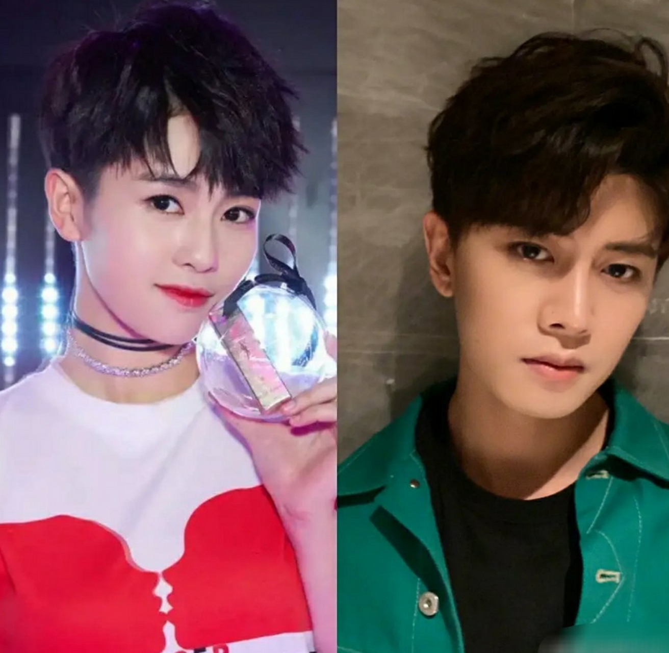 谁能想到,短发的白鹿会和任嘉伦撞脸,相似度犹如亲兄妹. ​​​