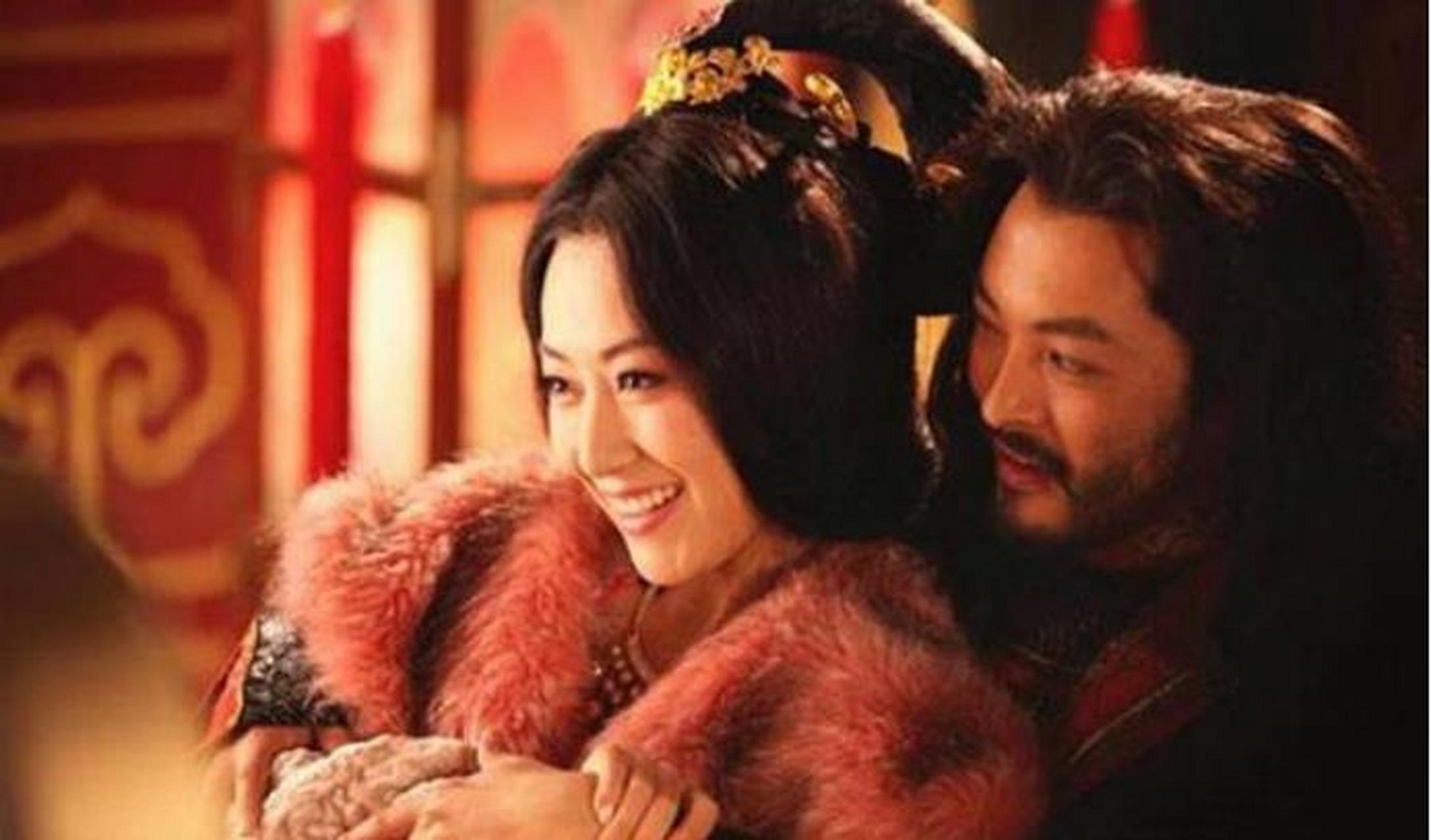 隋朝皇帝将14岁的义成公主嫁给了突厥可汗,当年可汗已经65岁.