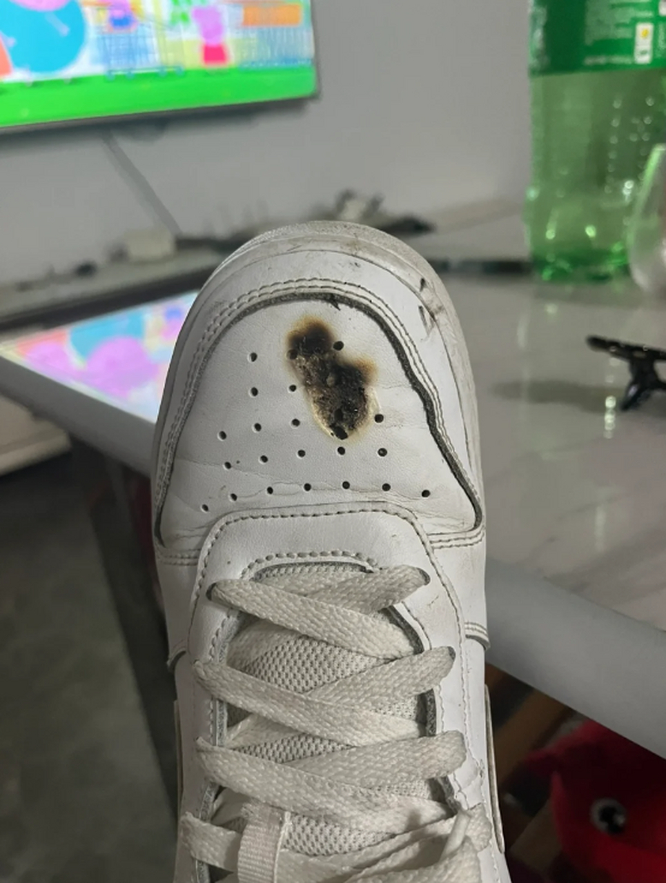 鞋子被烟头烫了,还有补救的机会吗