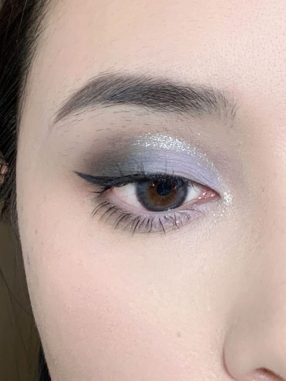 平时用这颗浅紫画出来都是仙气飘飘der～ 今天就是拽姐,截断真的yyds!