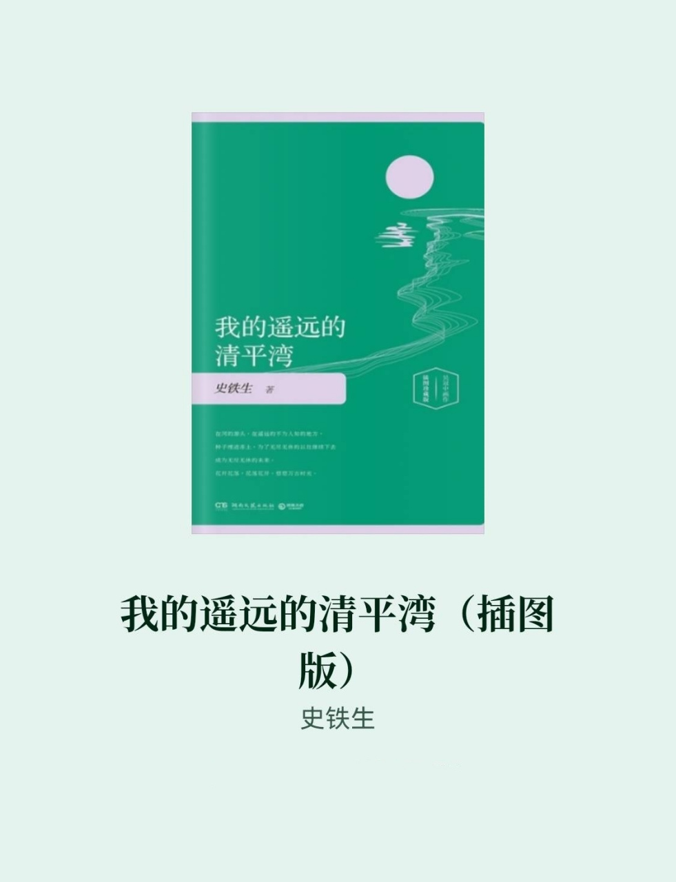 《我的遥远的清平湾》,作者史铁生,一部自述知青生活的短篇小说.