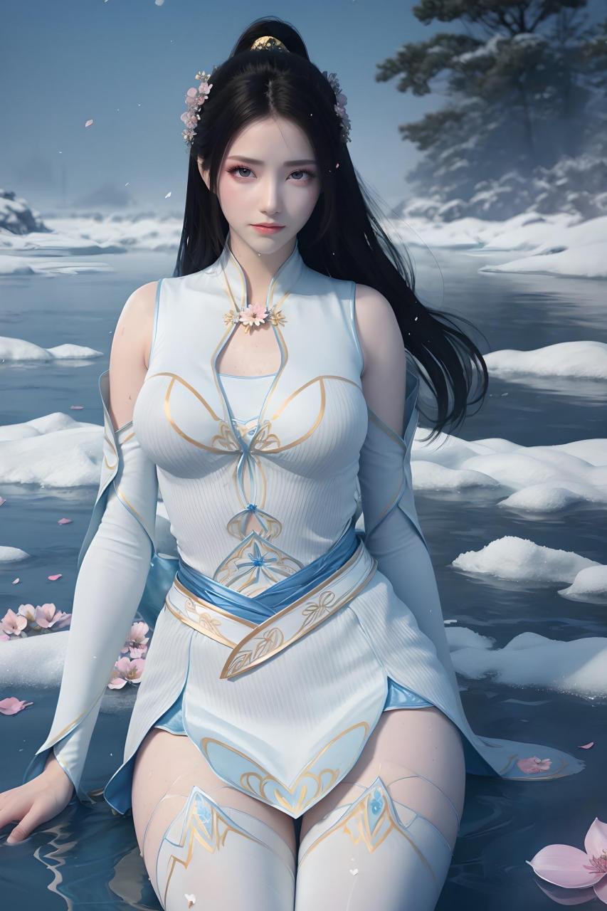 金秋图文动态创作节# ai绘制的斗破苍穹纳兰嫣然