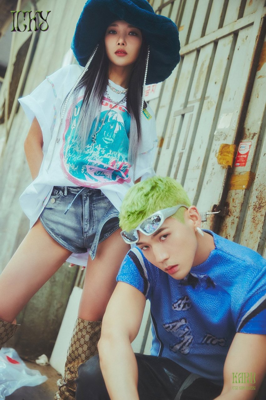 kard更新新专辑《icky》预告照.