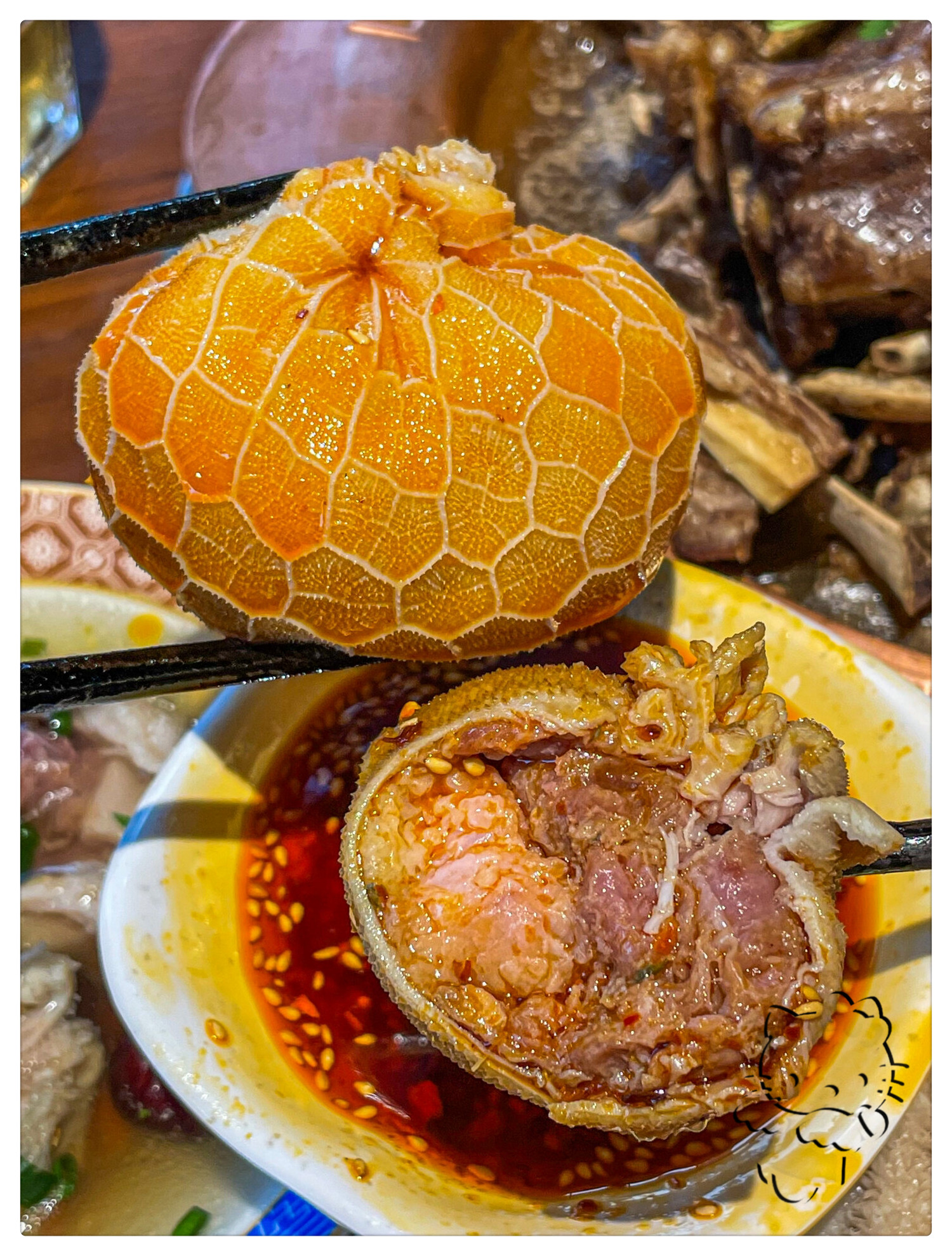 深圳!难得一见的内蒙肚包肉!果然香!