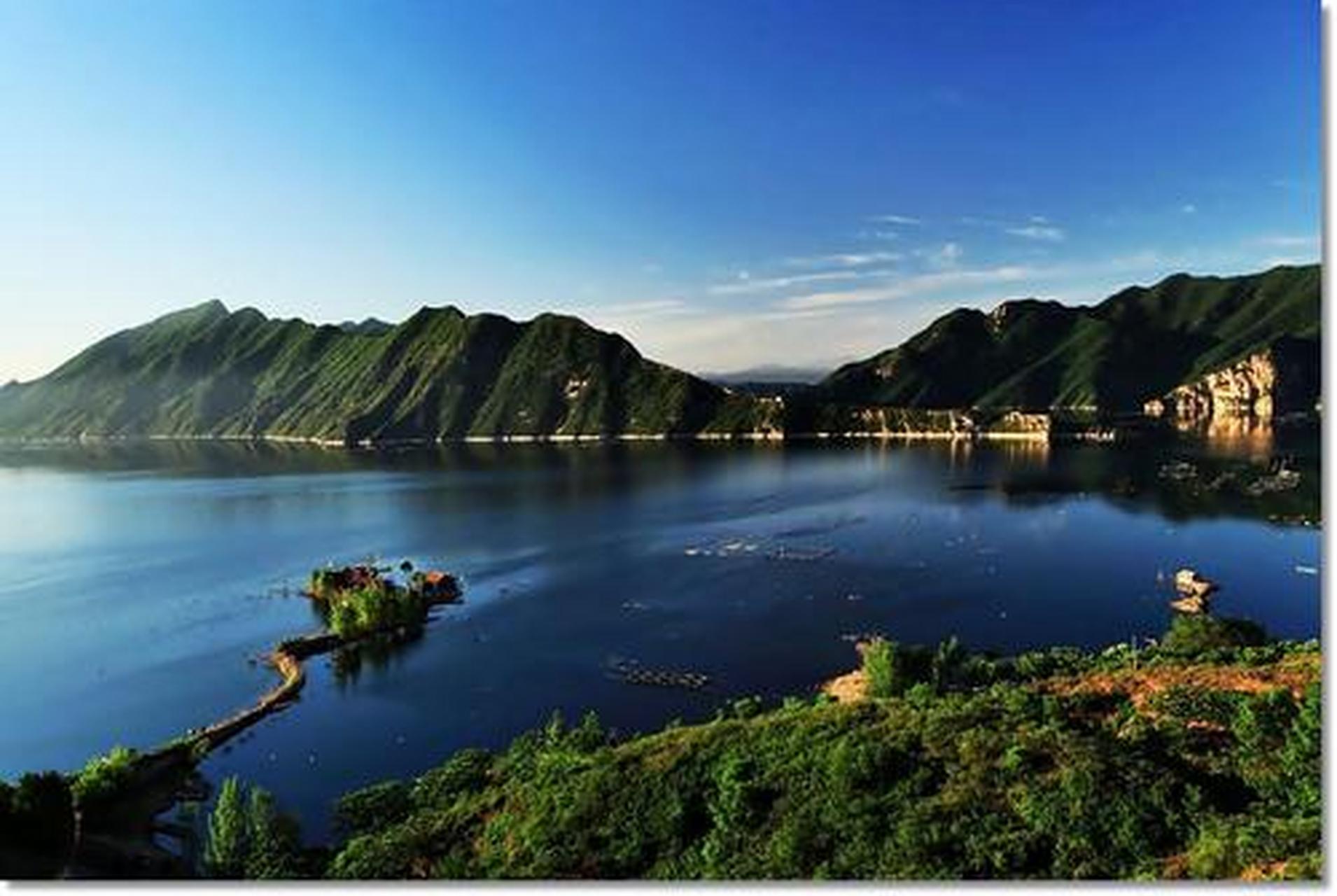 去了潘家口水库才知道,这里的湖水下藏着国内唯一的"水下长城".