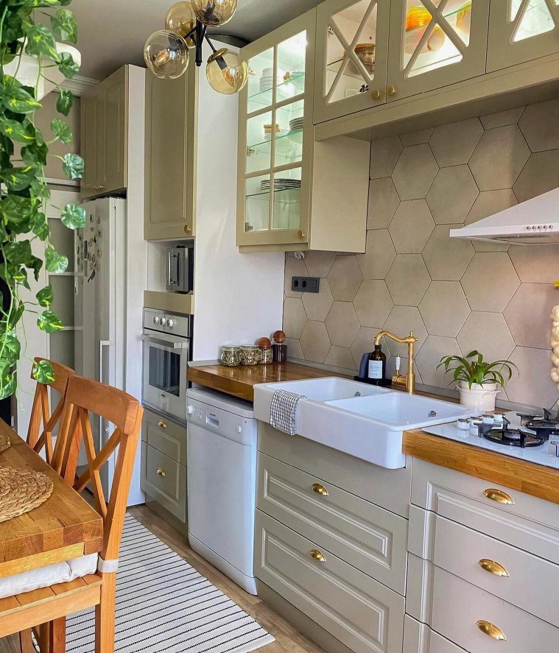 [太阳]厨房装修灵感|小户型厨房也可以精致又实用 [太阳]这才是小户型