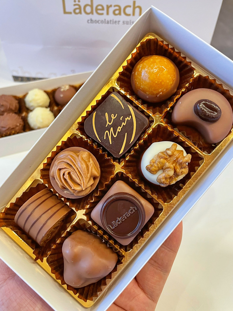 laderach莱德拉是我心目中最喜欢的巧克力品牌了!