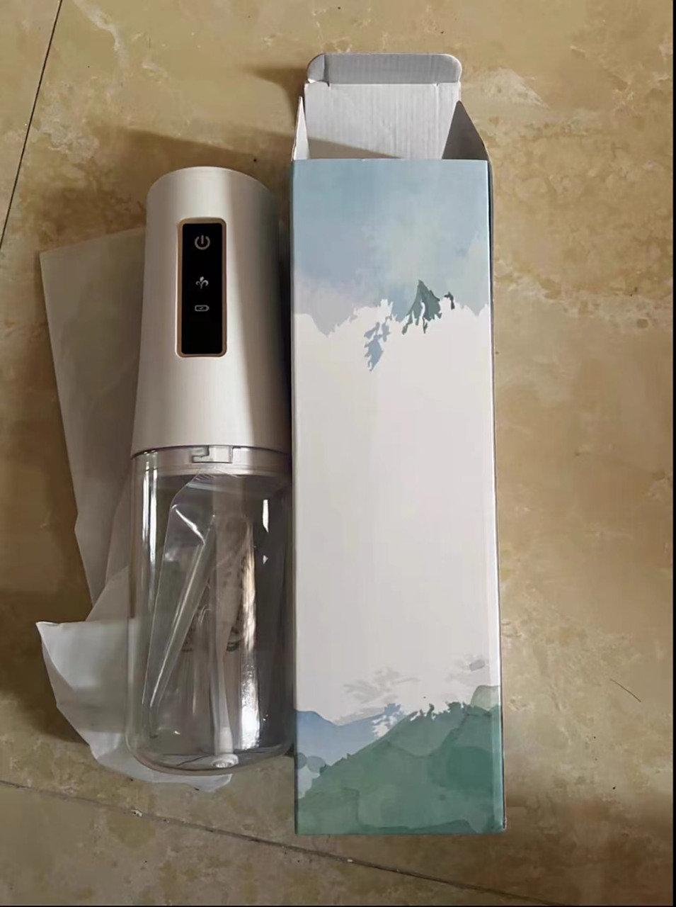 电动冲牙器家用便携式水牙线口腔电动牙刷口腔洁牙器深度清洁 大容量