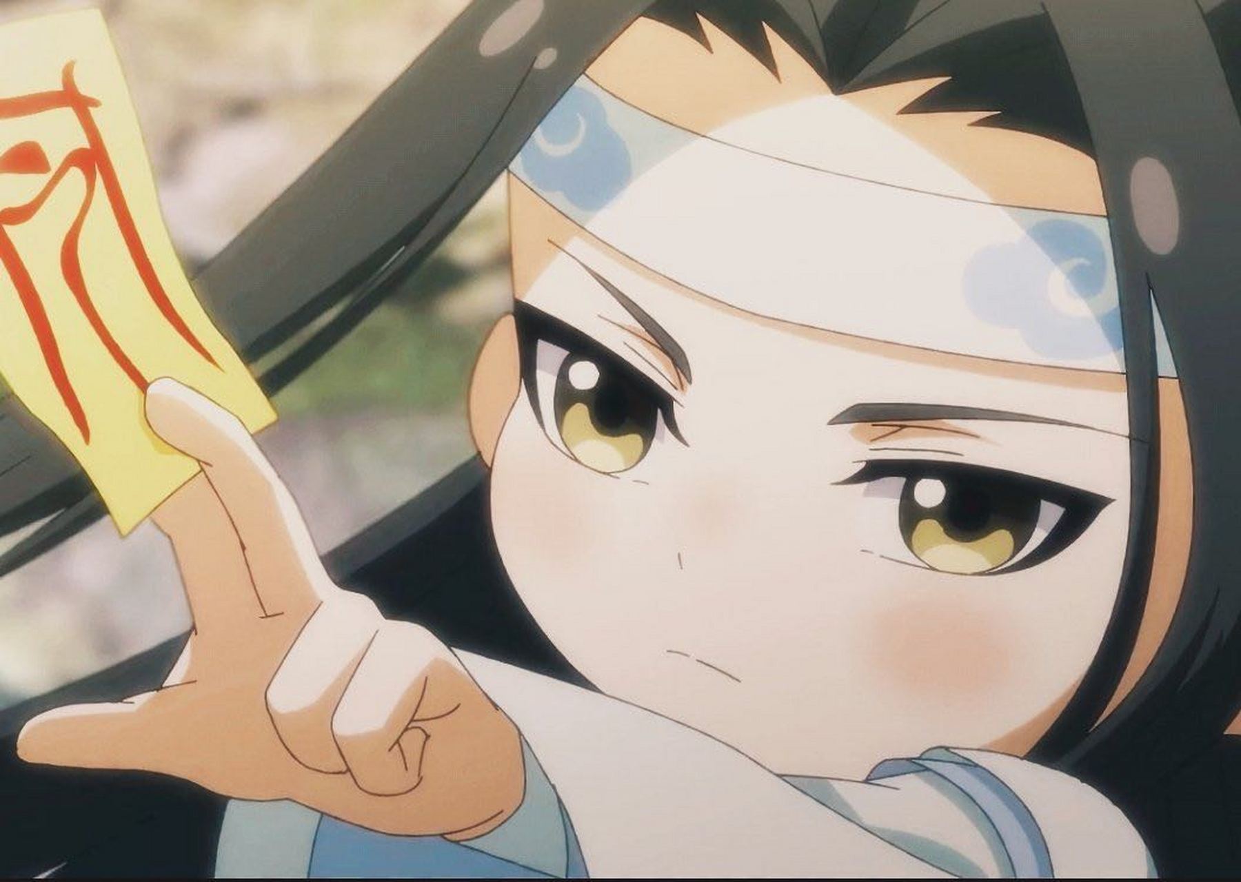 魔道祖师#   q版的这两个人气质很搭啊[滑稽]