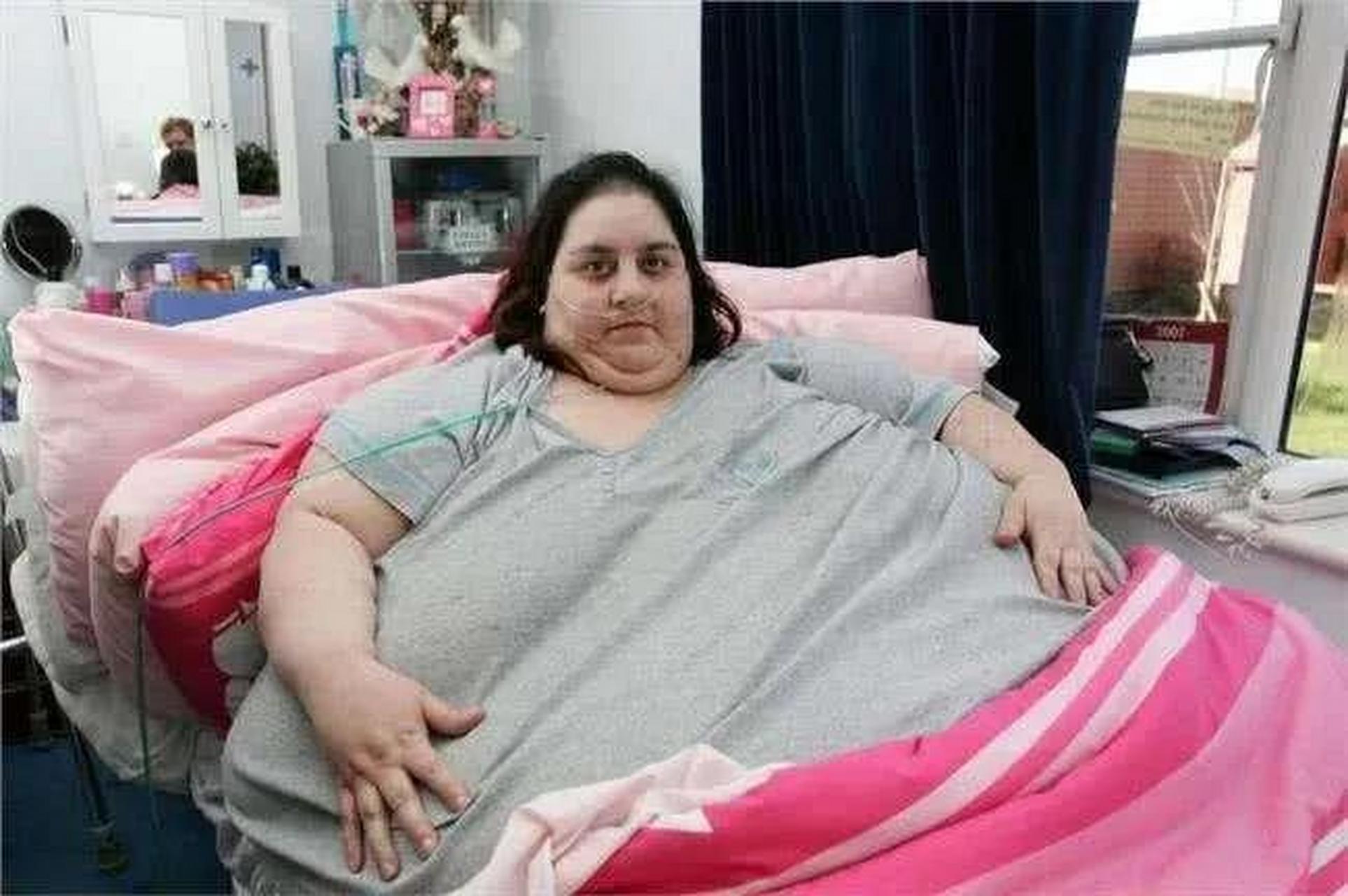 世界最胖的人是美国亚利桑那州的苏珊娜·埃曼( susanne eman),她的