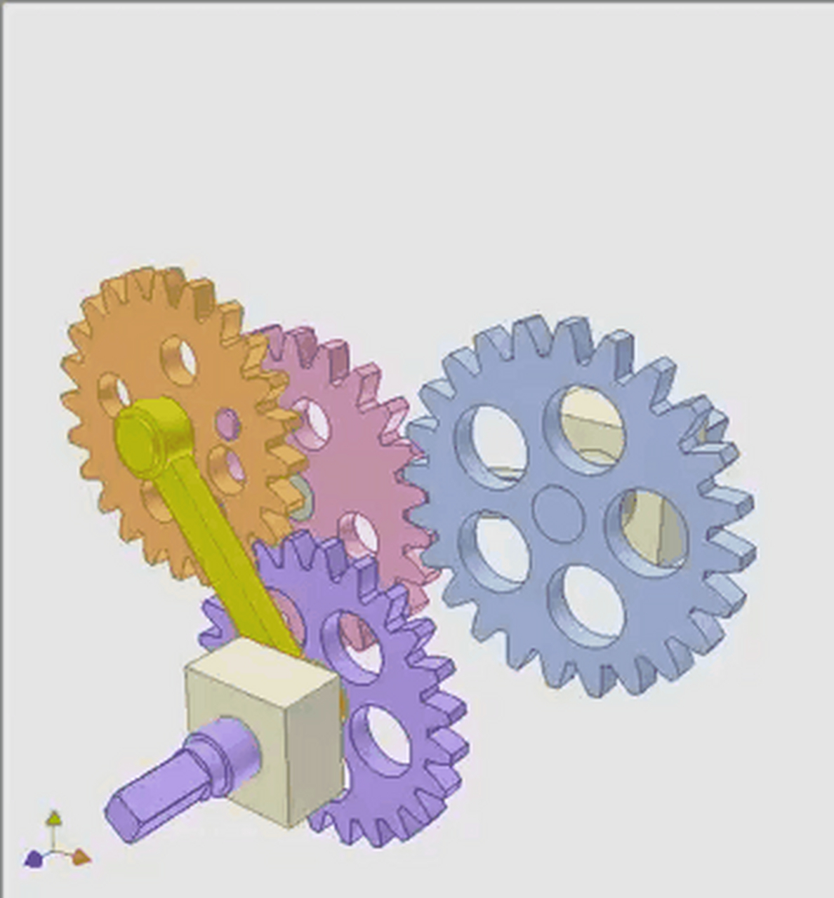 齿轮和连杆机构