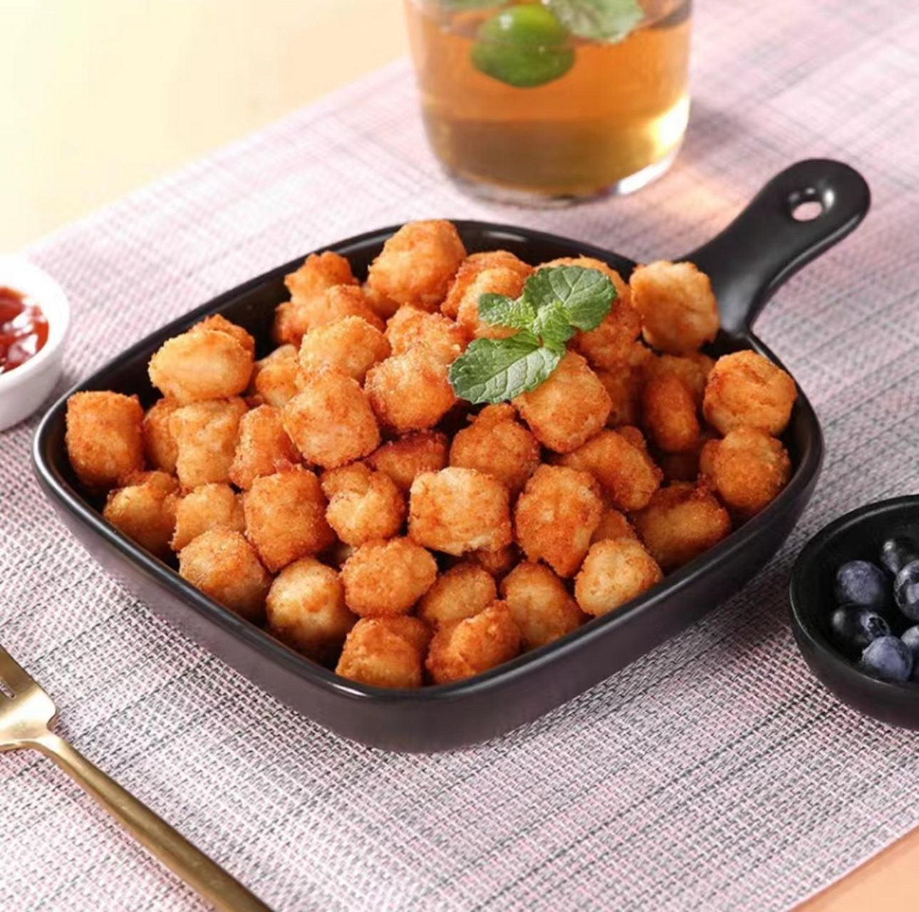 鸡米花# #酥炸鸡米花