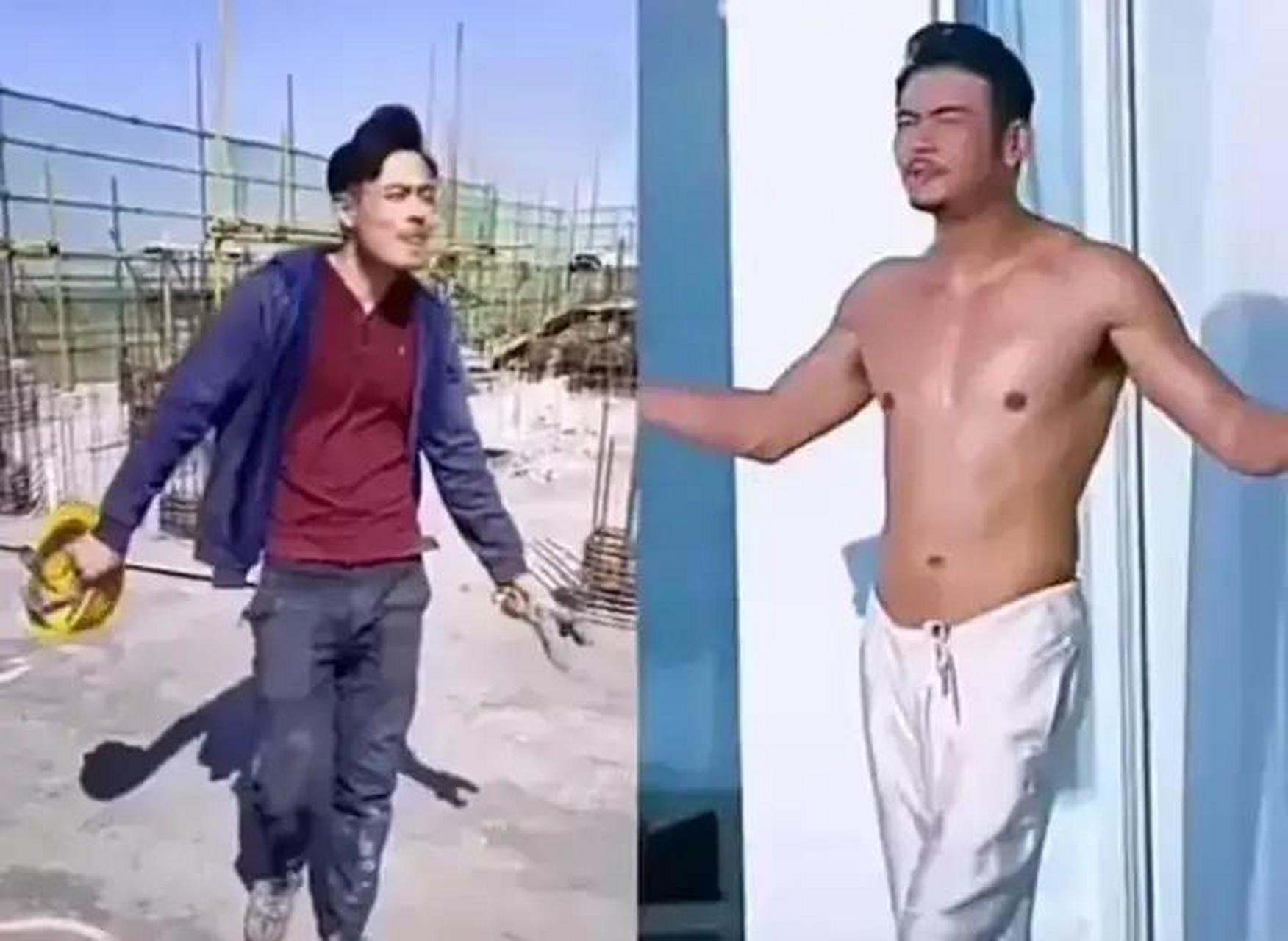 工地小哥撞脸杨烁. 路人大哥撞脸周杰伦. 工地大哥壮脸计春华.