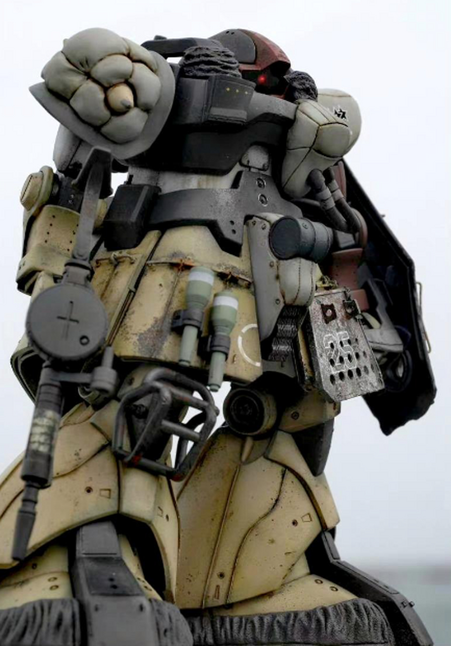 模型欣赏:机动战士高达 沙漠专用型大魔