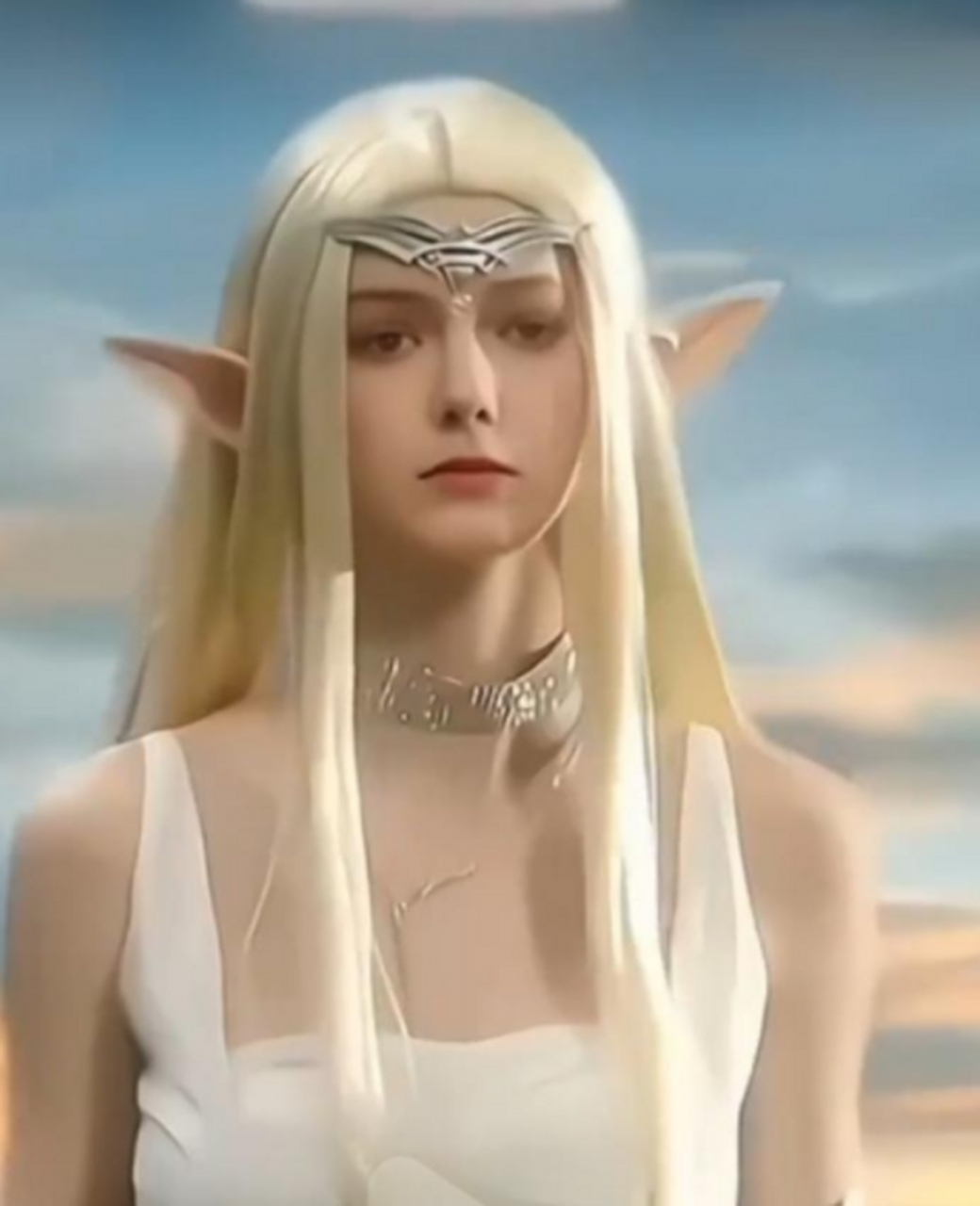 美女精灵,竟然是真人,震撼到了