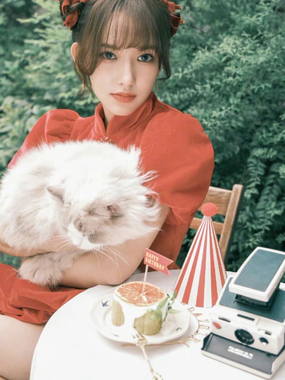 程潇春丽丸子头写真 梦开始的地方 程潇20210715春丽造型生日写真释出