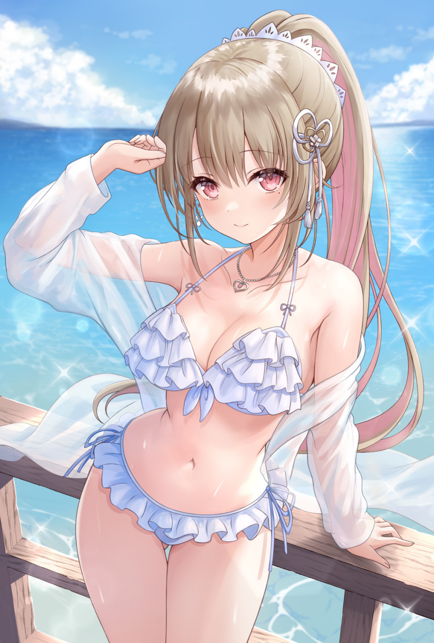 泳装少女 画师:kirifrog