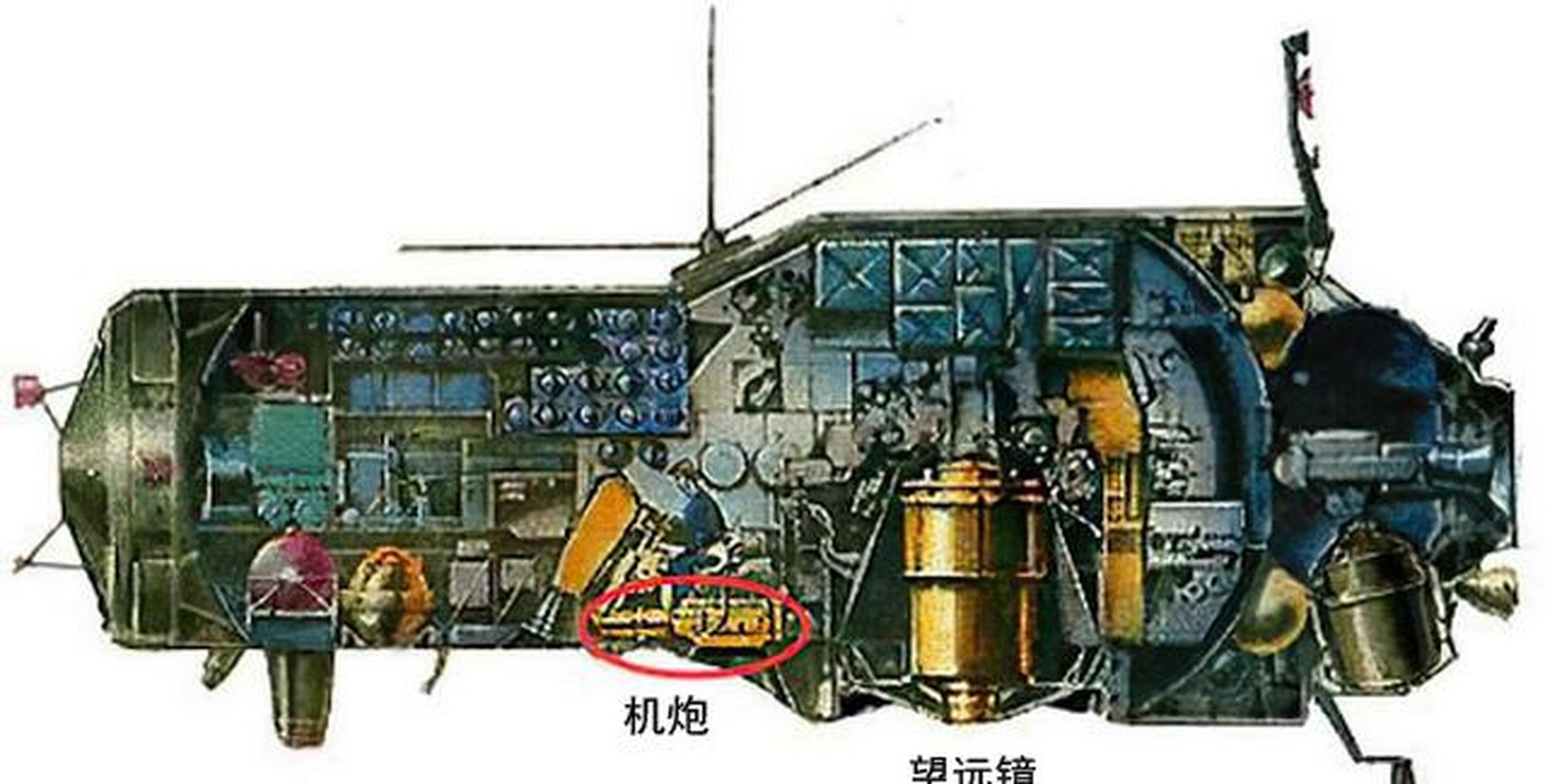 1974年,美国人发现苏联的礼炮3号空间站居然安装了一门太空炮