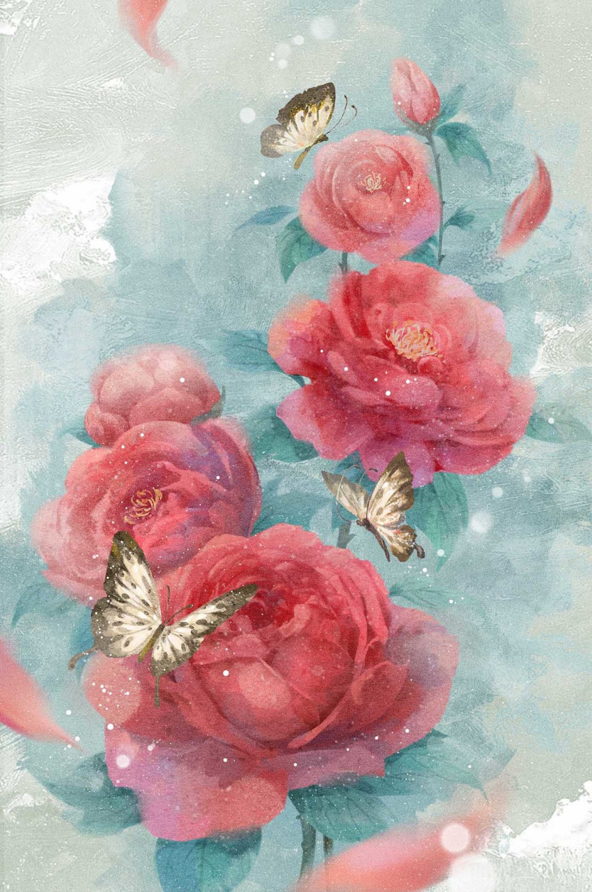 《第一香 几许幽情何处寄,春庭寂寥自妖娆 插画师:小老道