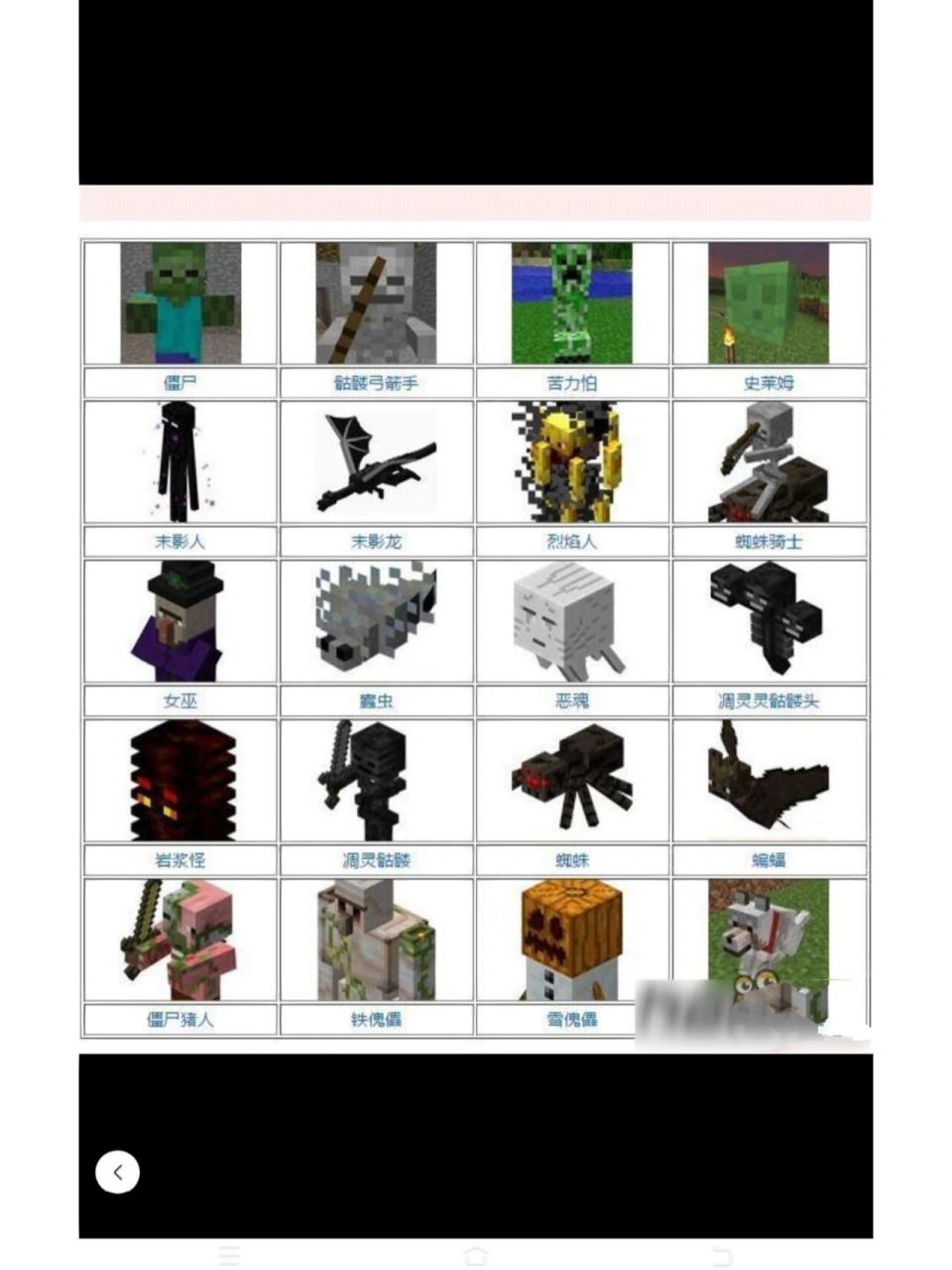 我的世界怪物大全!00009197