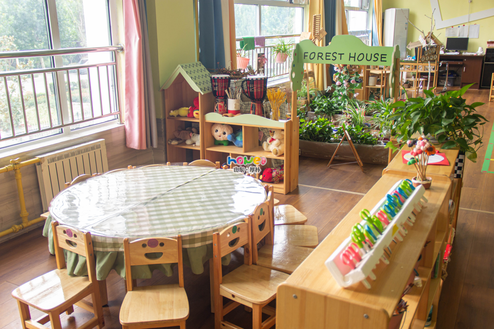 幼儿园建构区域柜,森林系列,圣彼得堡系列,优雅斯洛德系列不同主题