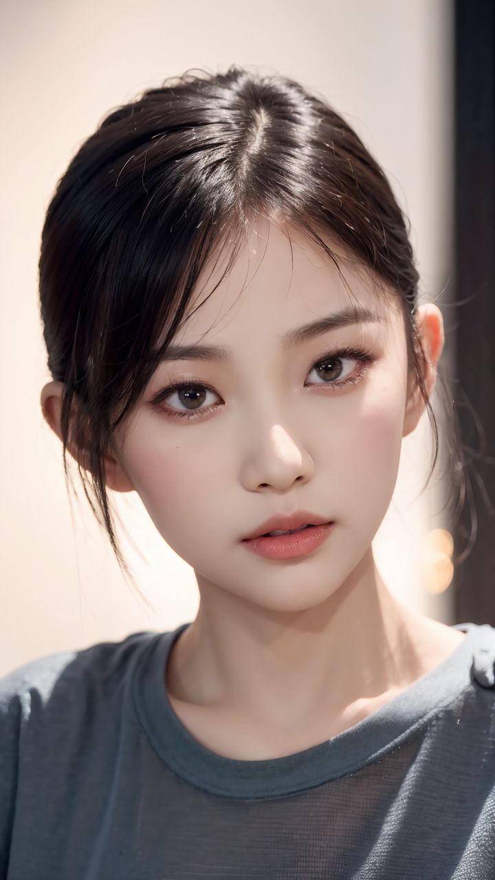 ai美女-五官精致的时尚模特(1)#模特# #ai# #ai绘画