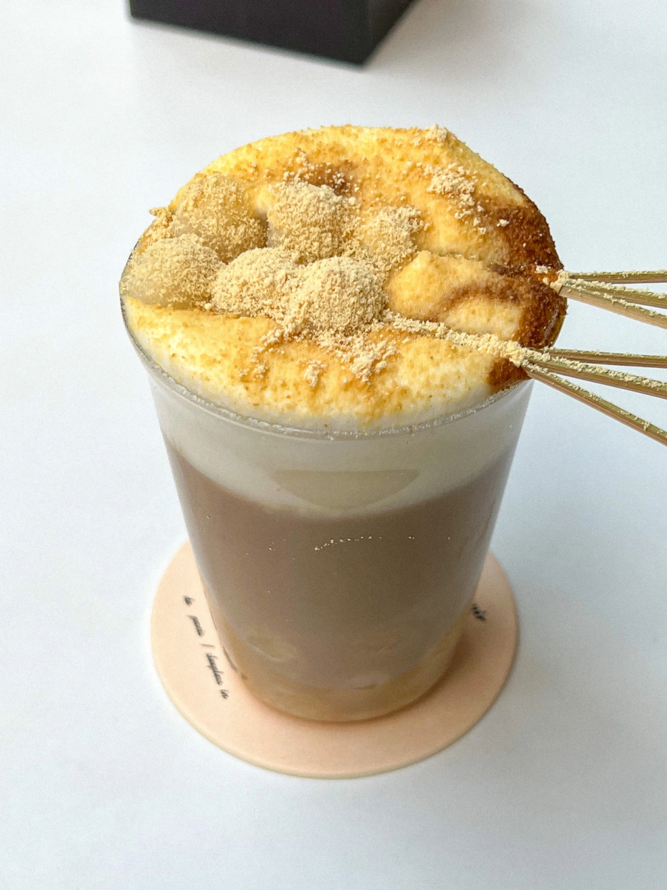 快手早餐|低脂爆浆漏奶华|豆乳拿铁 低脂版漏奶华 吐司2片|豆浆粉1包