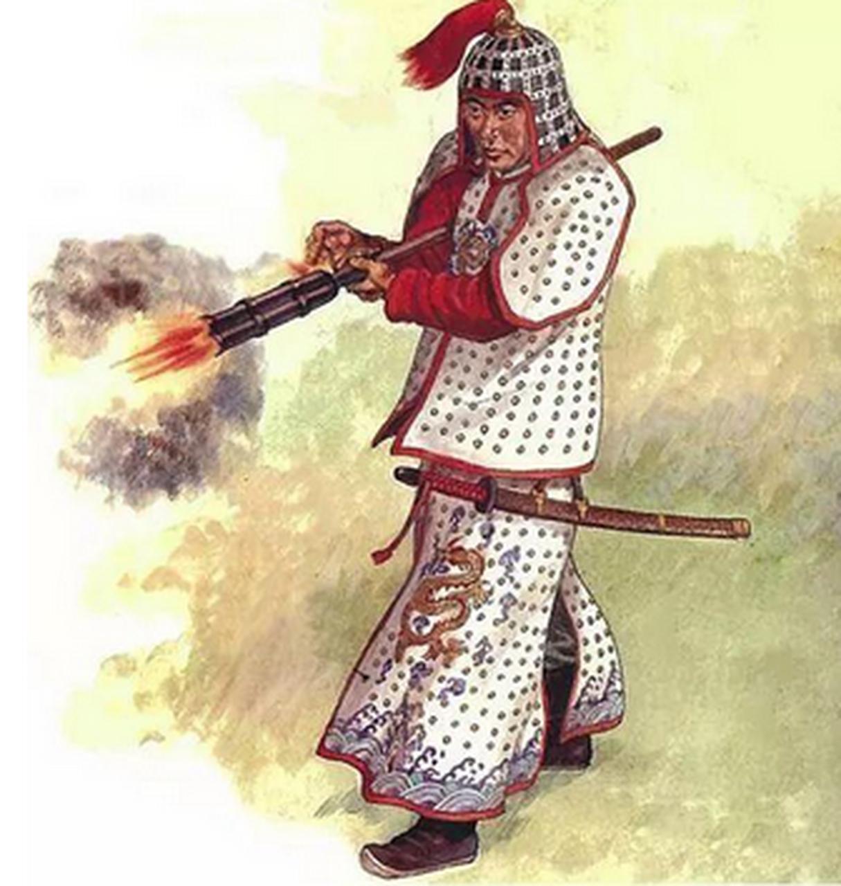 1407年,越南被俘王子胡元澄跪在奉天门外叩谢永乐皇帝的不杀之恩:"臣