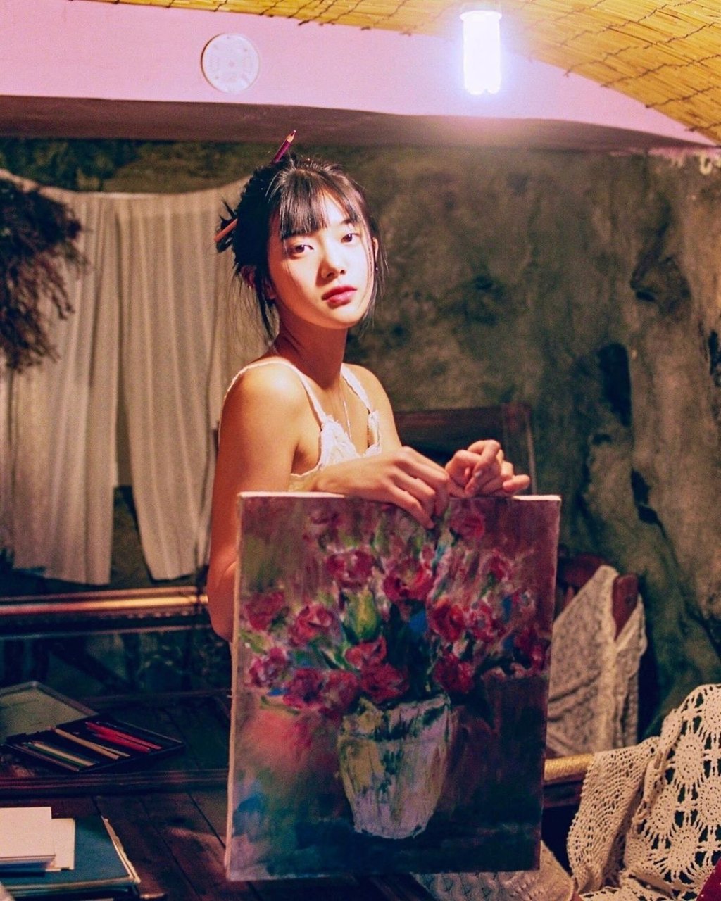 金敏书 爱这个明媚可人的颜