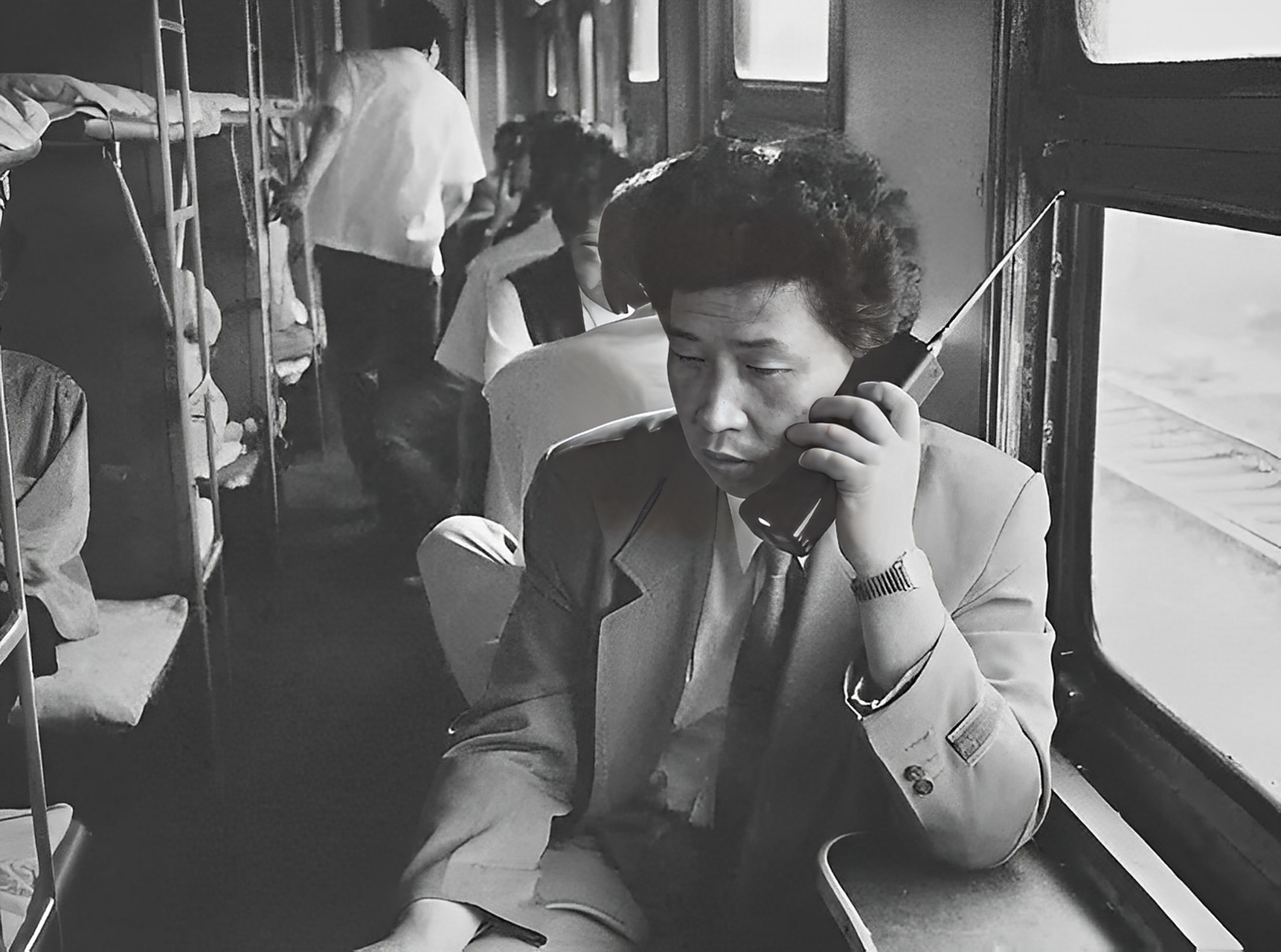 80年代和90年代绿皮火车经典老照片山!