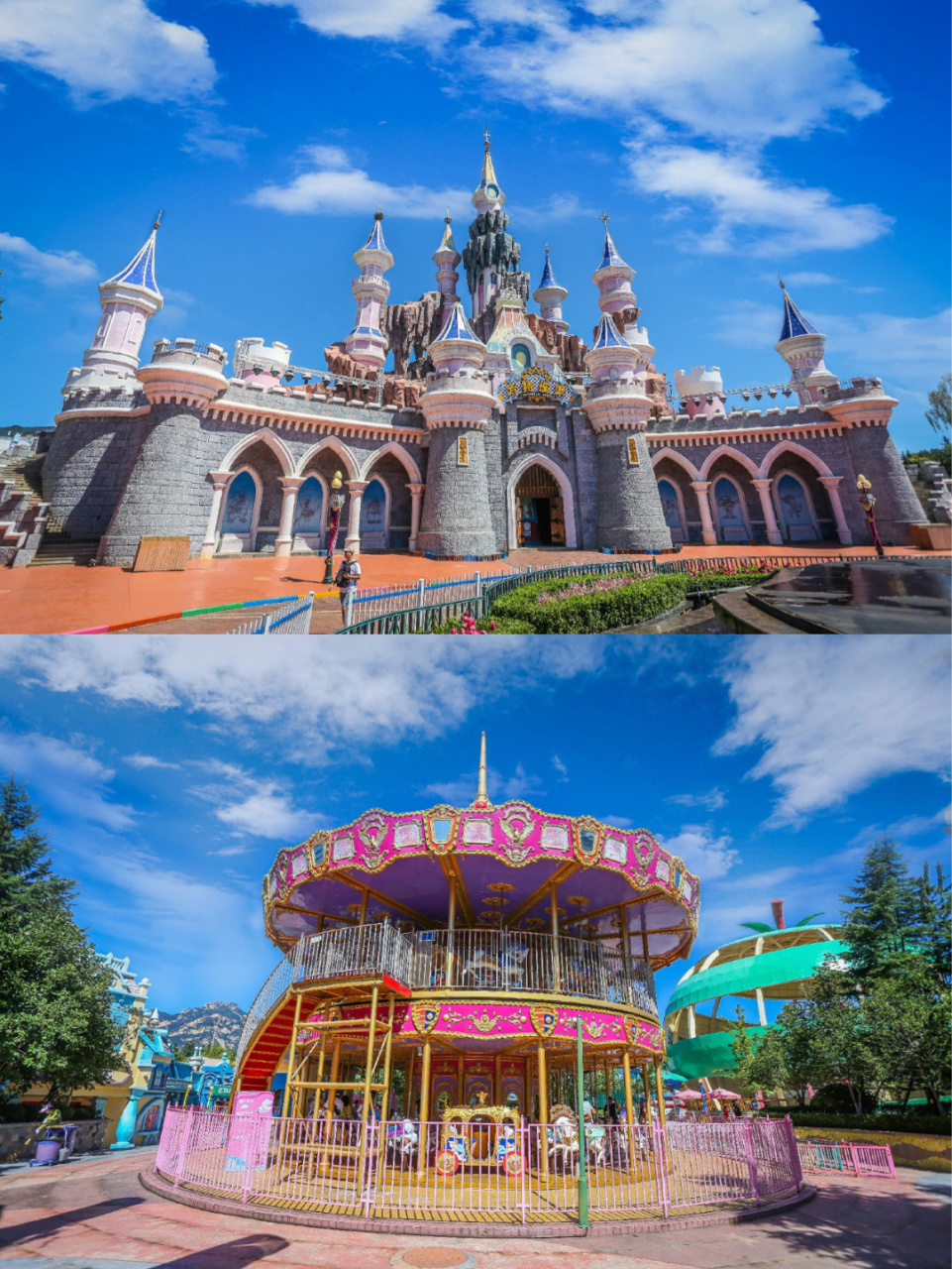 今天去打卡了泰安方特,以前也去过别的地方的方特,但是最近路过的时候