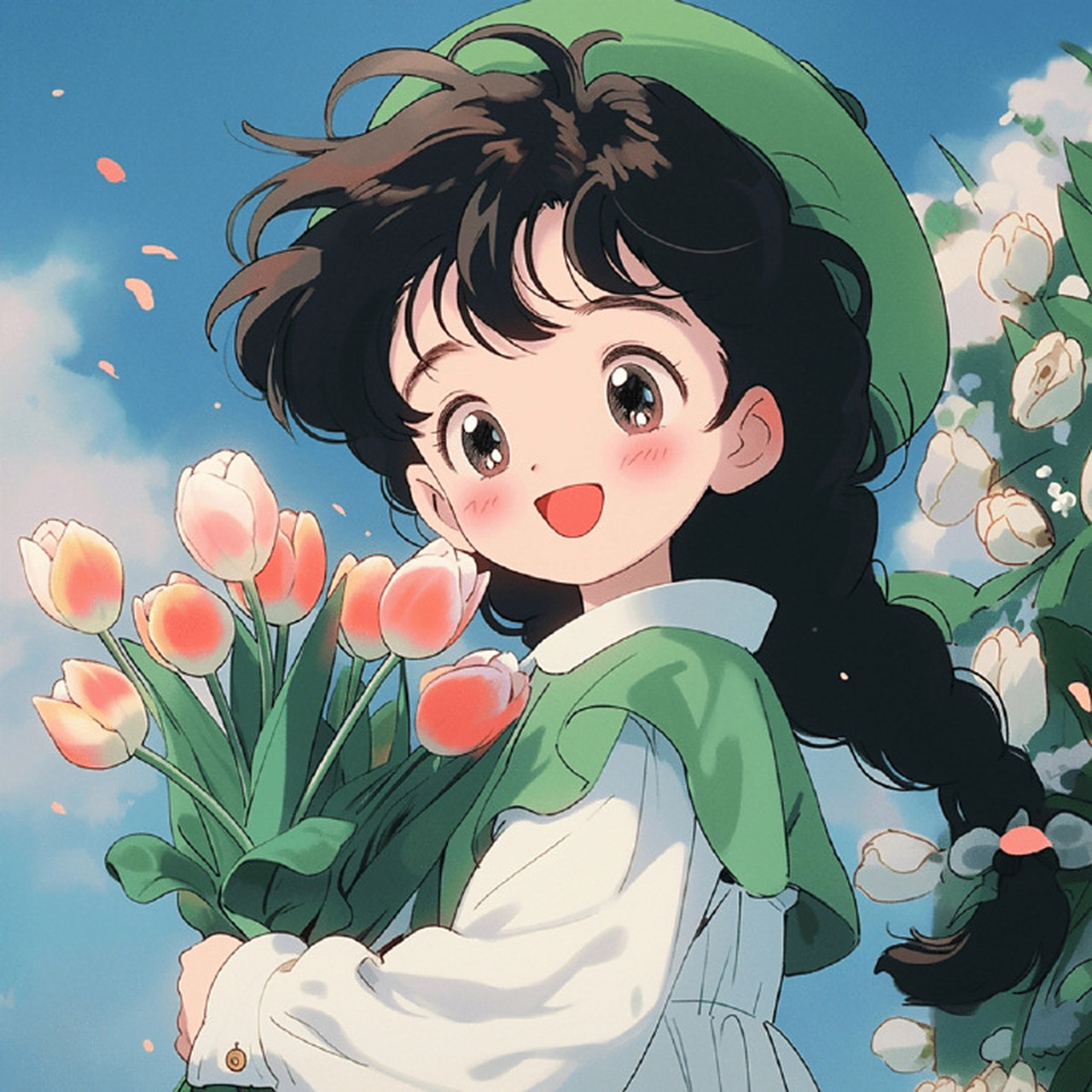 卡通女生wechat头像也很可 #女生卡通头像# #卡通头像# #女生头像