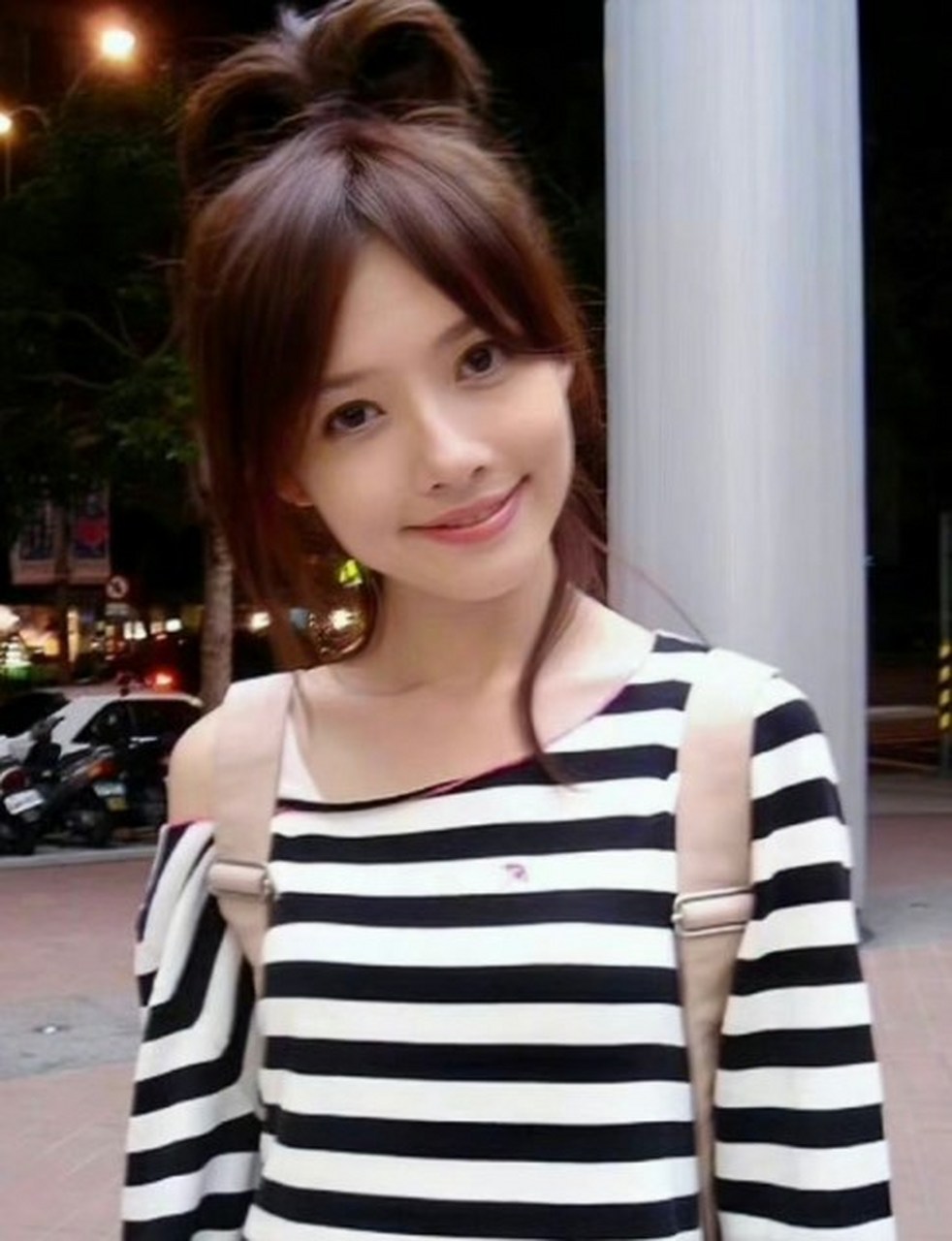 哇塞,这是早期的郭碧婷么,又甜又有气质!p3这张车内照氛围感拉满了