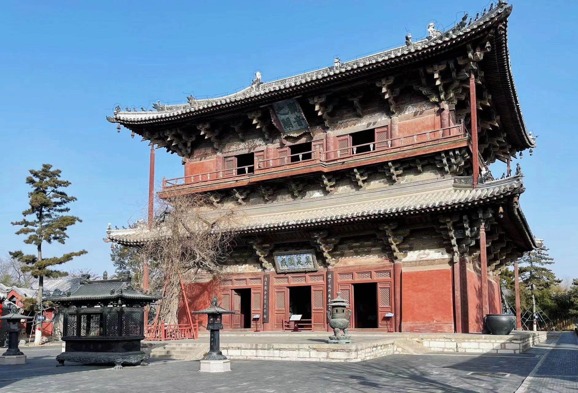 超震撼|全国仅存的绝美三大辽代寺庙之一 位于天津市蓟州区的独乐寺