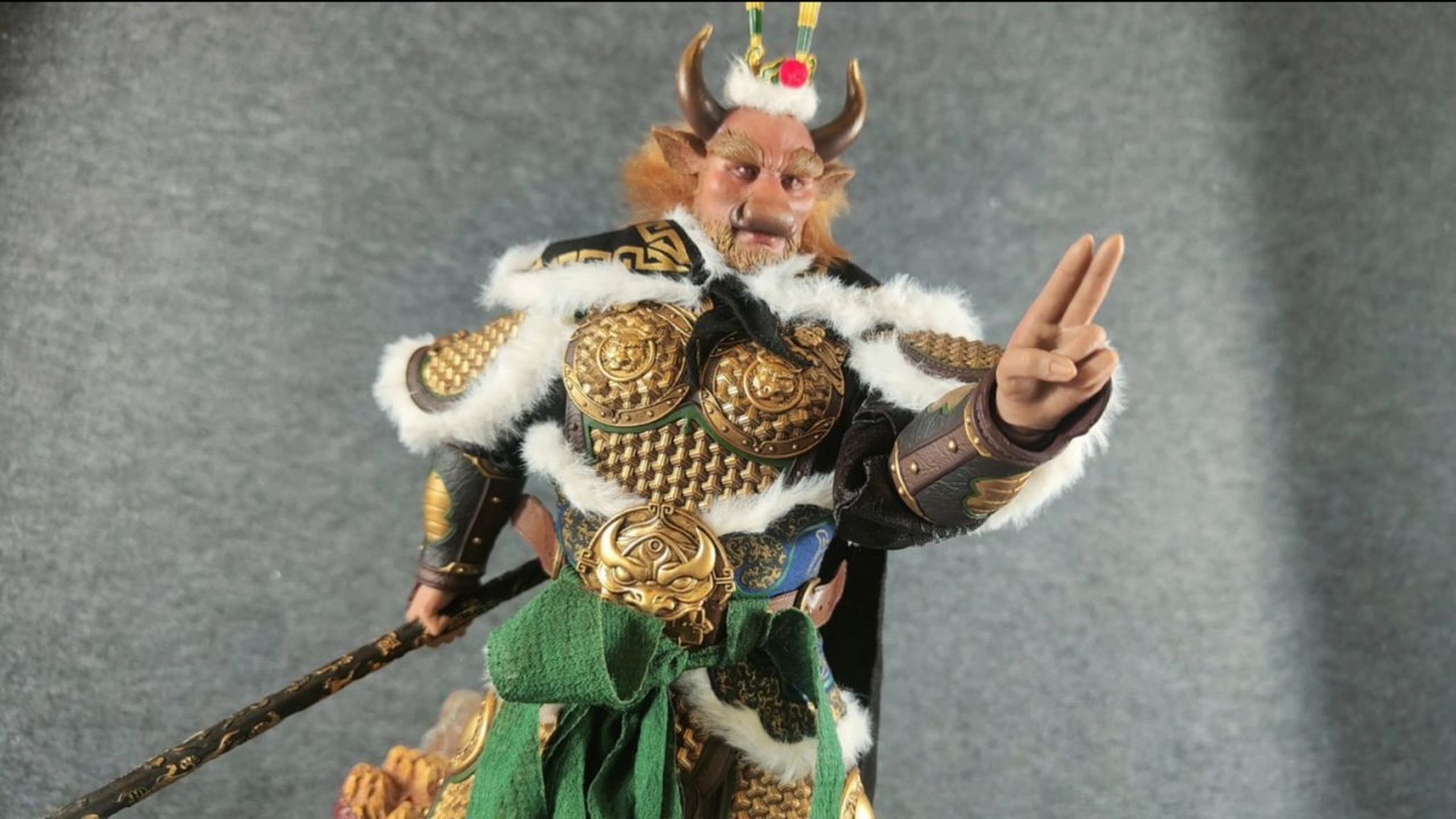 牛魔王虽本身是妖怪,但也有一只坐骑——辟水金睛兽.