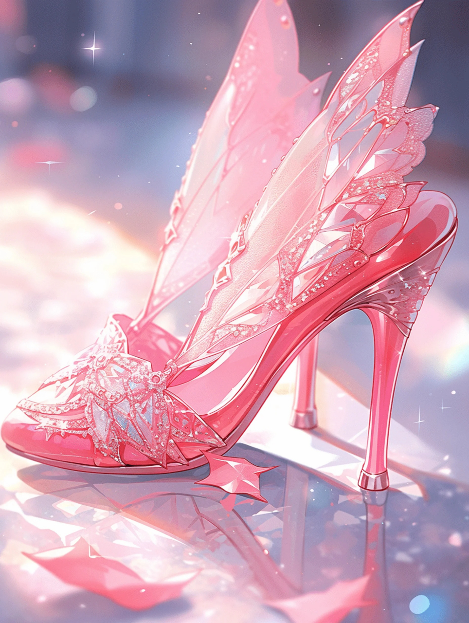 梦幻水晶鞋,让你的步履也变得梦幻