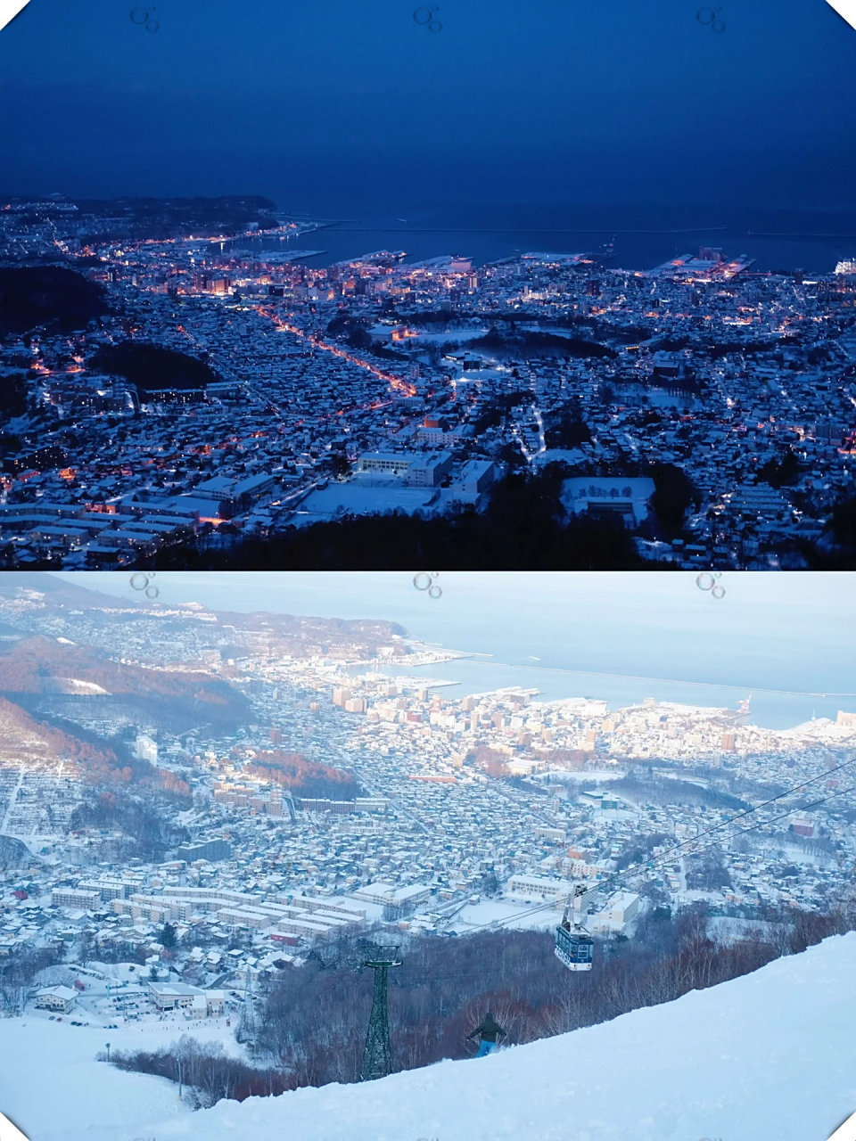 北海道札幌和小樽是冬天必去的地方,美景令人沉醉.
