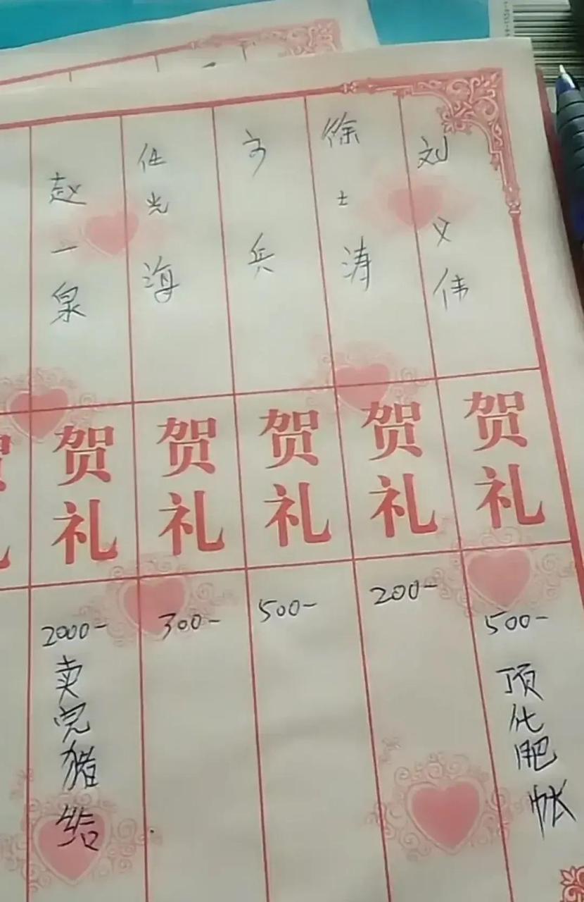 万万没想到,还有这样随性的随礼[左捂脸] #趣图搞笑